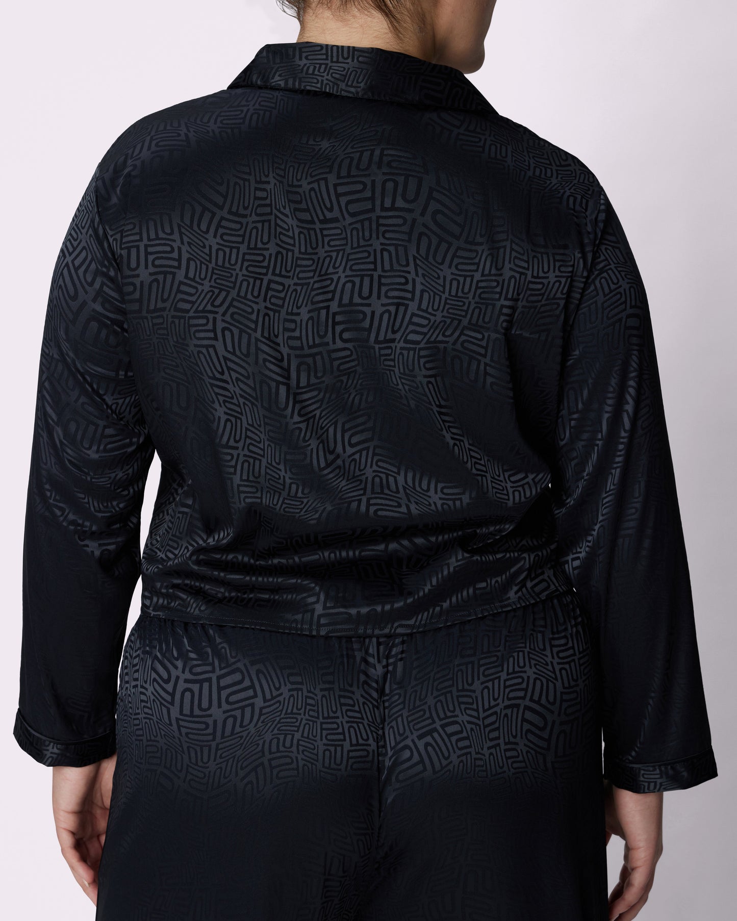 Dream Longsleeve Button Up | Luxe Satin | Archive (Eightball Logo)