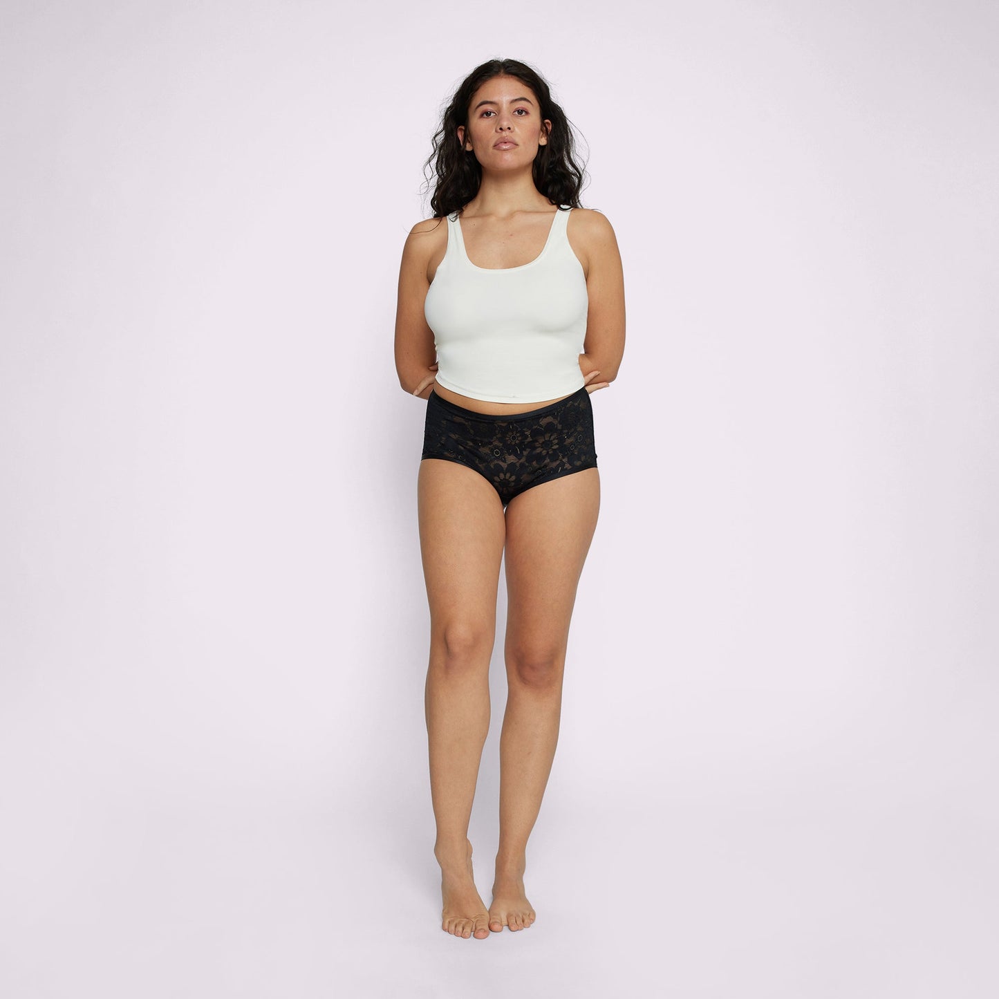 High Rise Boyshort | Silky Mesh (IMAGERY 💎🌐)