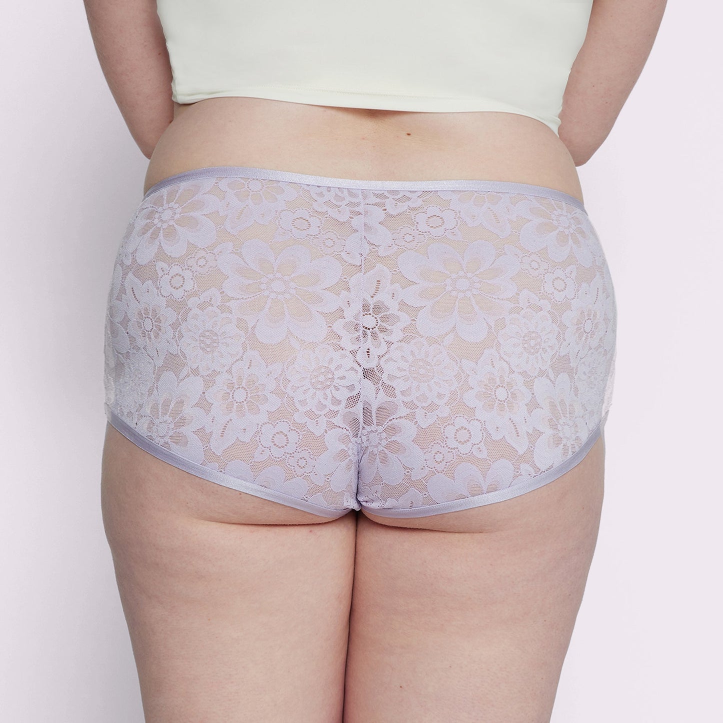 High Rise Boyshort | Silky Mesh (IMAGERY 💎🌐)