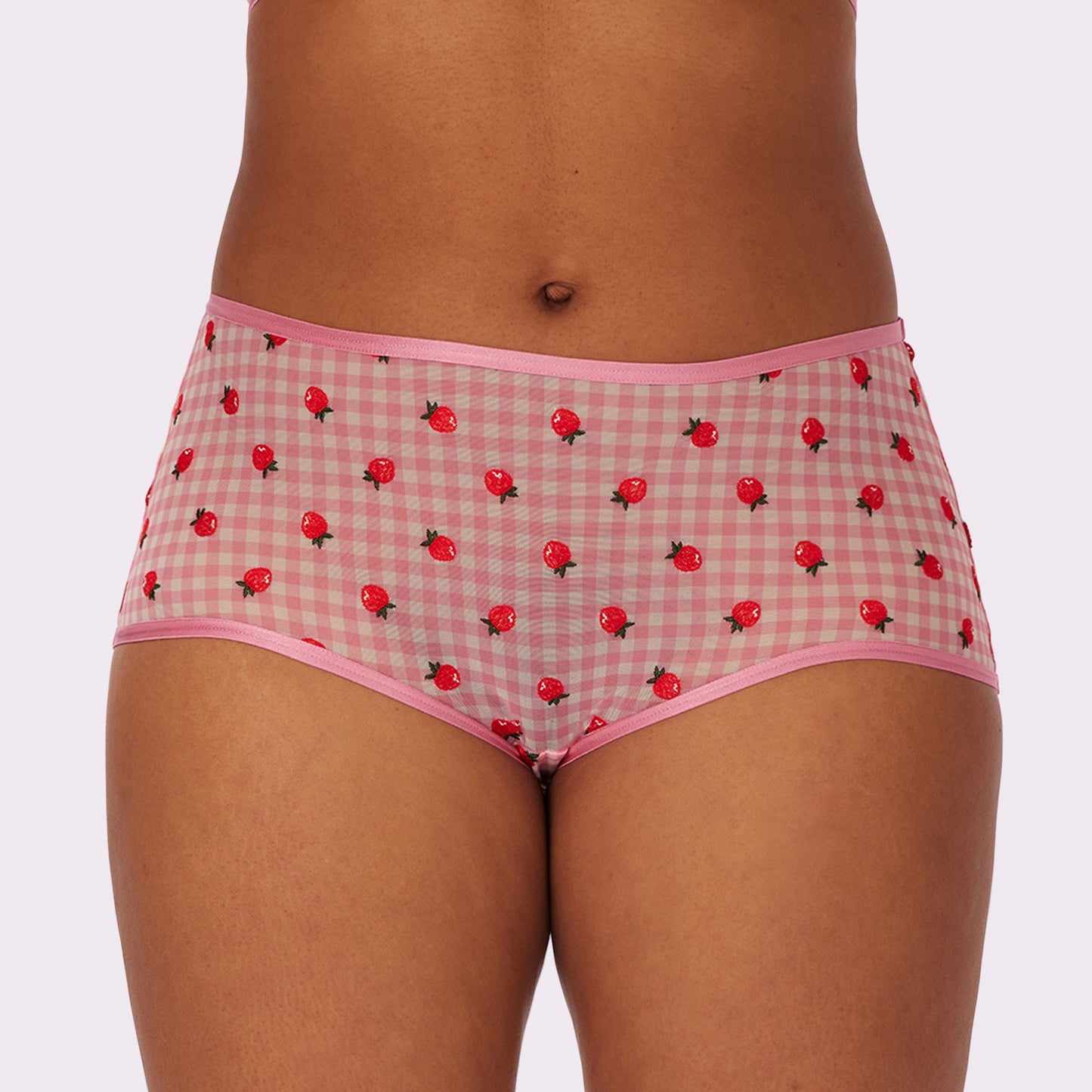 High Rise Boyshort | Silky Mesh (IMAGERY 💎🌐)