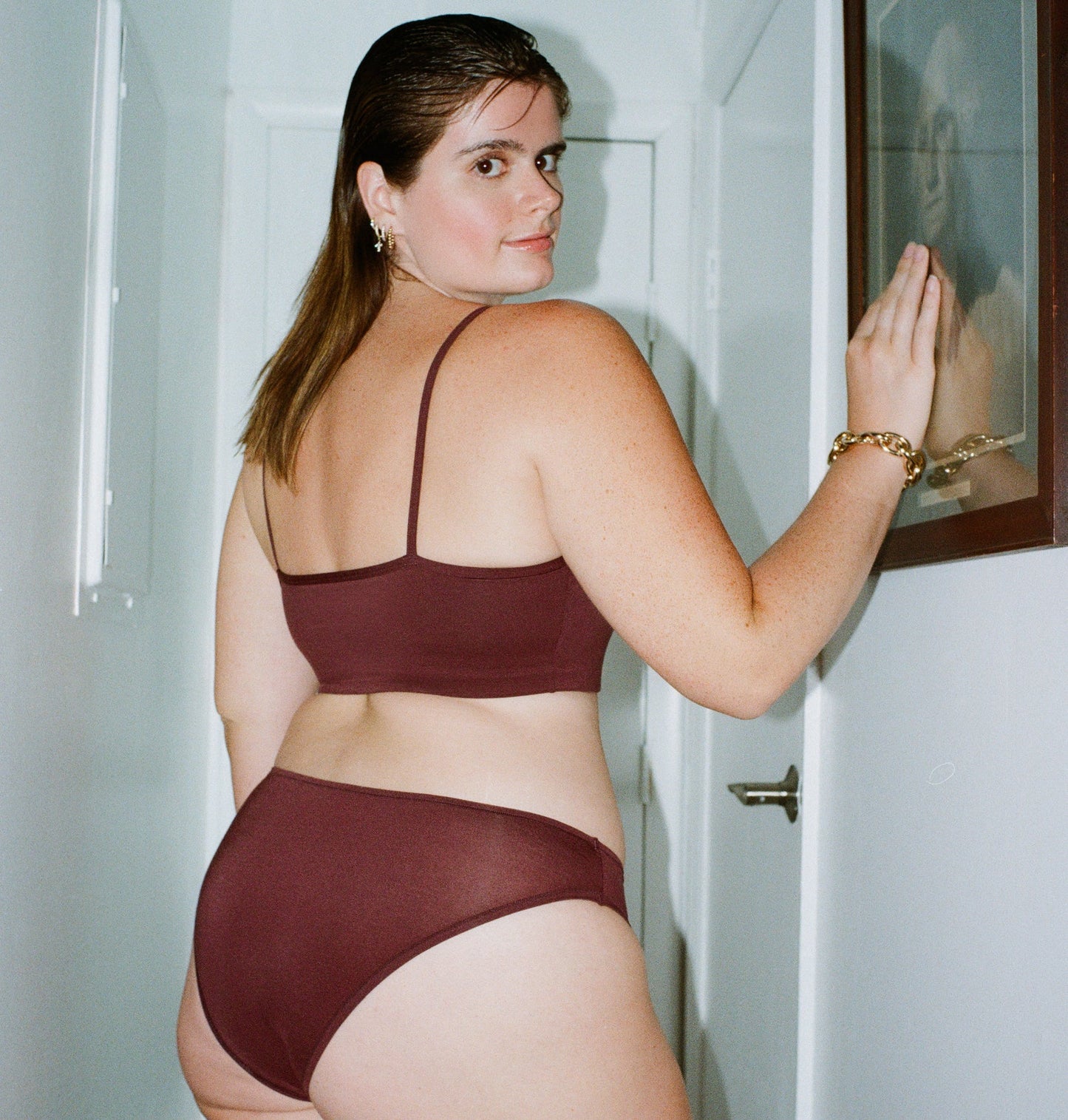Vintage High Cut Cheeky | New:Cotton (Eightball)