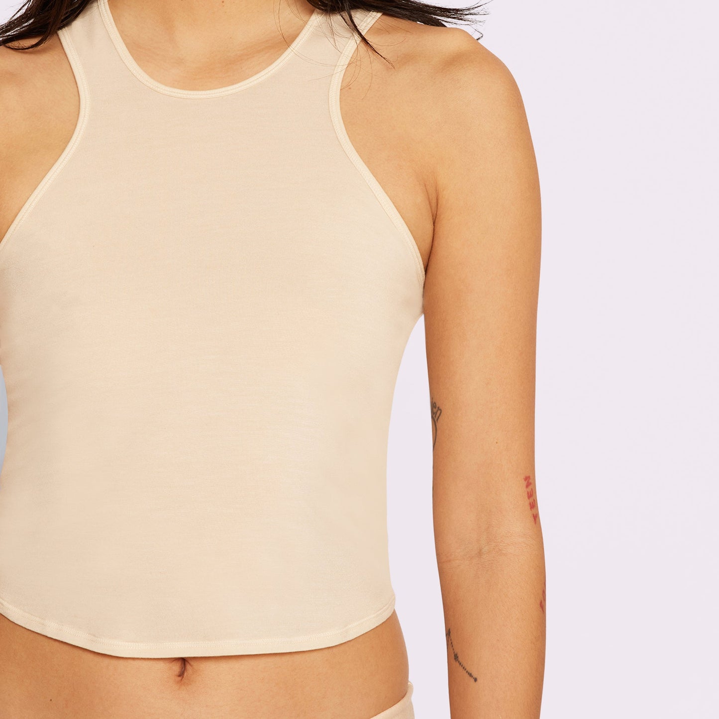 Cloud Crewneck Tank | SuperSoft | Archive (Ballet Slipper)