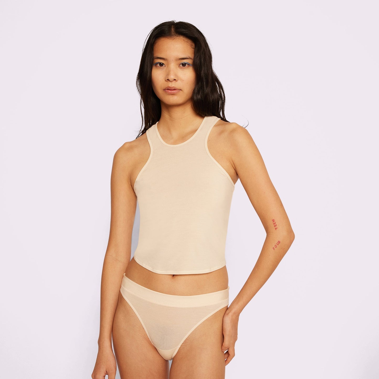 Cloud Crewneck Tank | SuperSoft | Archive (Ballet Slipper)