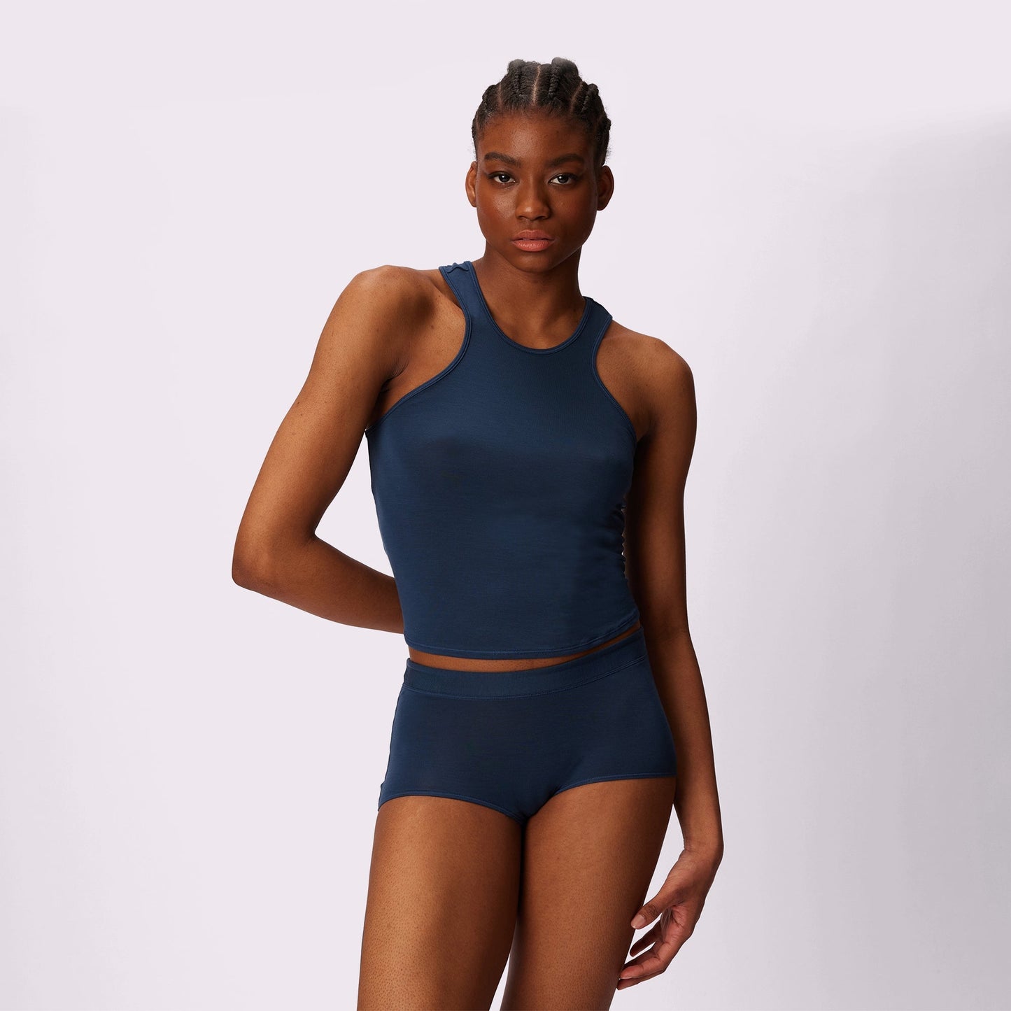 Cloud Crewneck Tank | SuperSoft | Archive (Midnight)