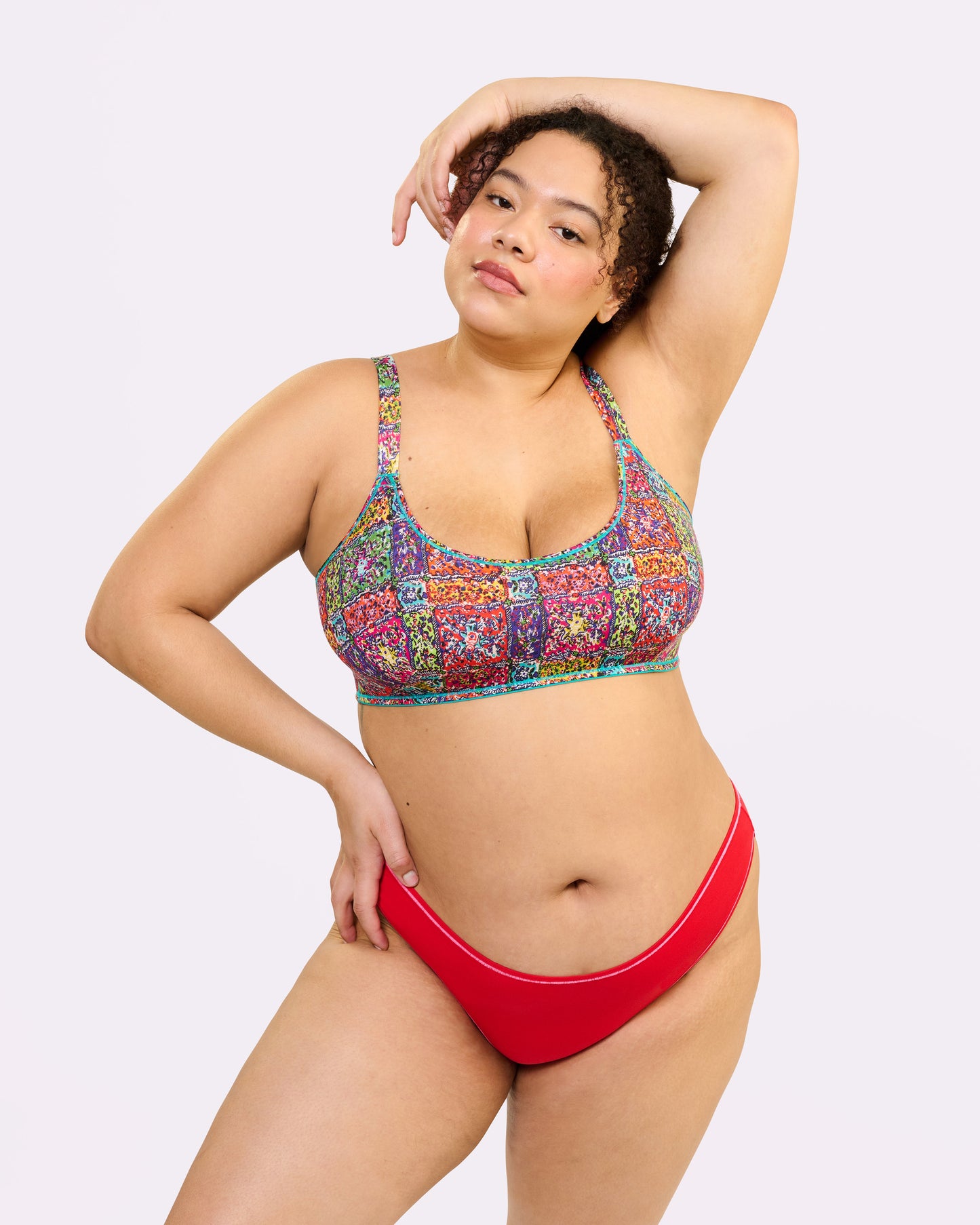 Vintage High Cut Cheeky | New:Cotton (Balloon)