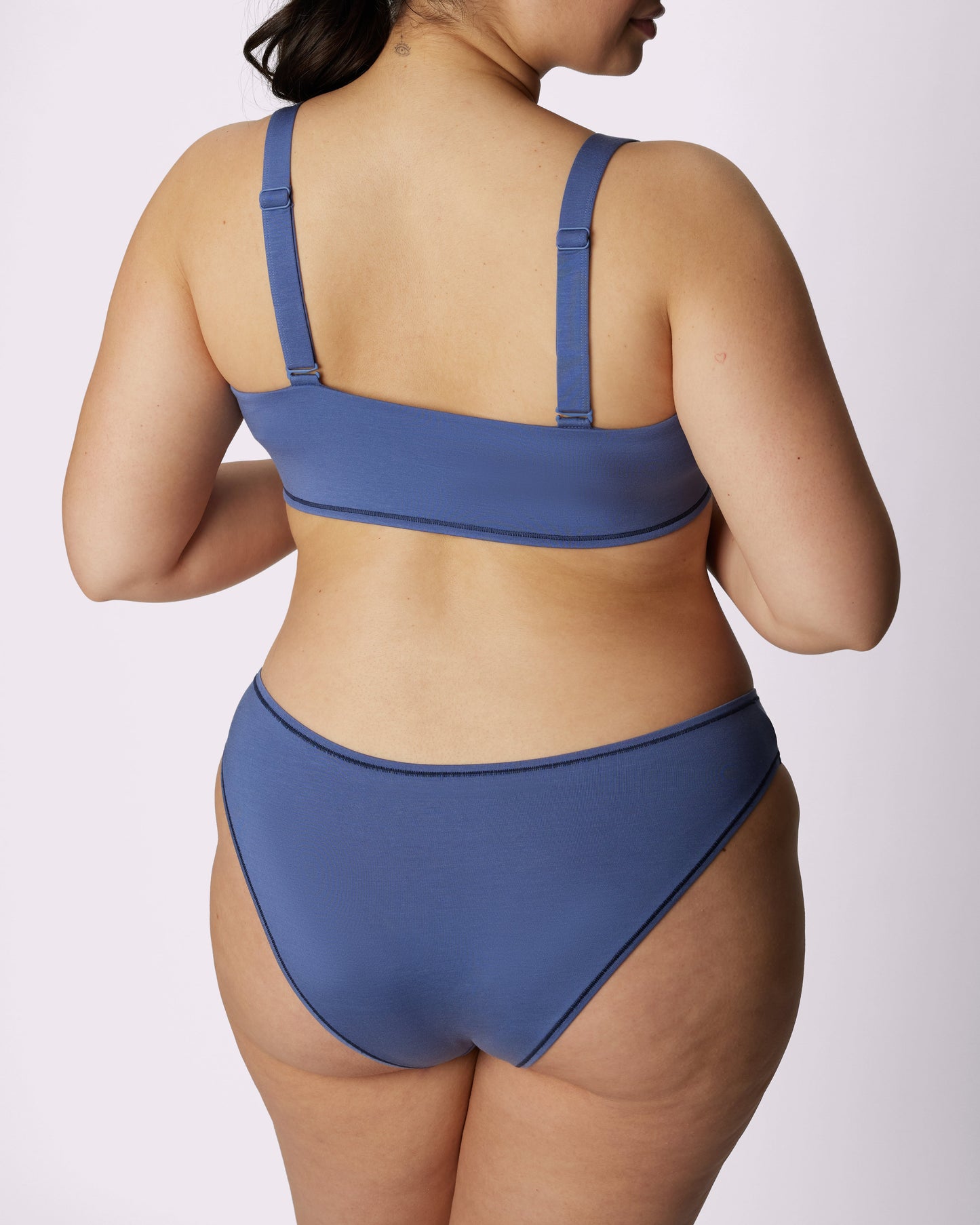 Vintage High Cut Cheeky | New:Cotton (Eightball)