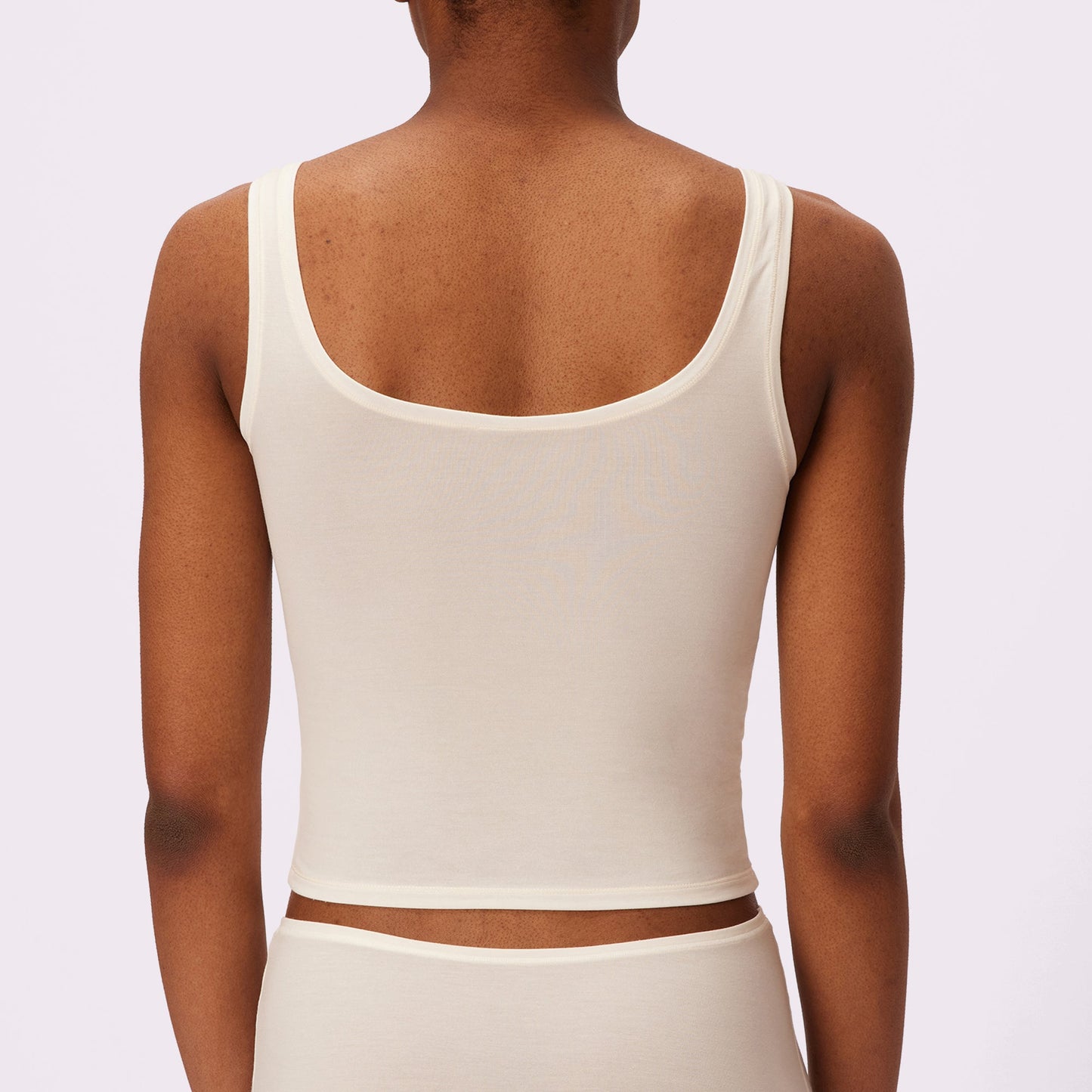 Vintage Essential Scoop Tank | New:Cotton | Archive (Cloud)