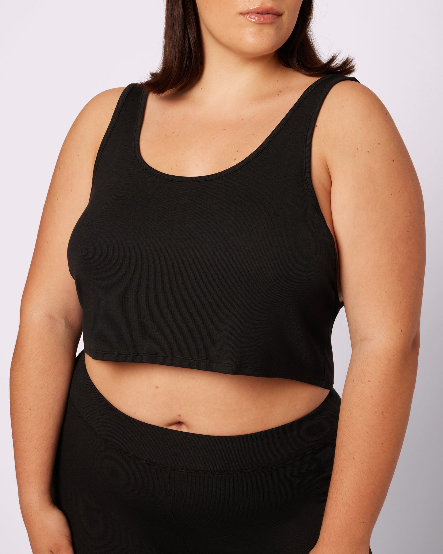 Perfect Rib Easy Crop Tank | Lush Rib (Eightball)