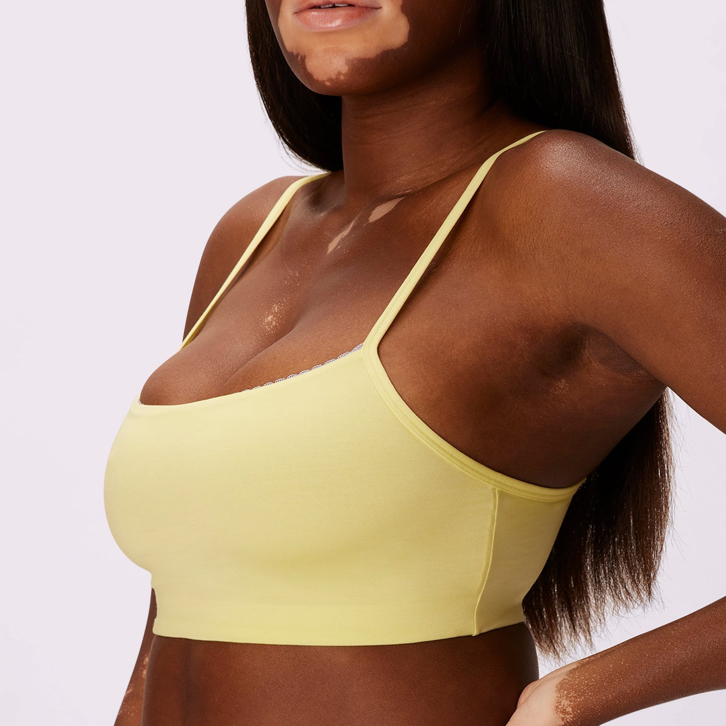 Flirty Lace Touch Scoop Bralette | New:Cotton | Archive (Lemonhead)