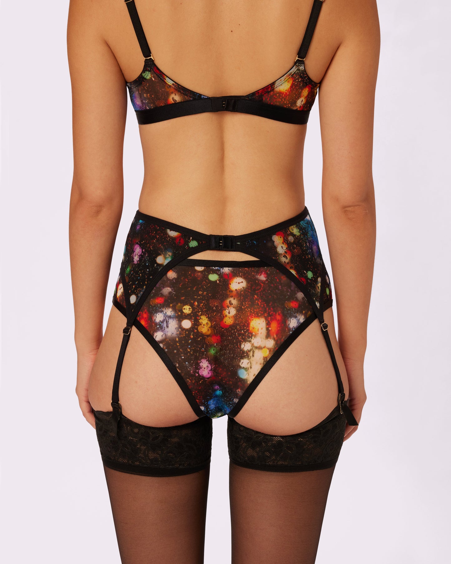 Sheer Support Garter Belt | Silky Mesh| Archive (Cruise Control)