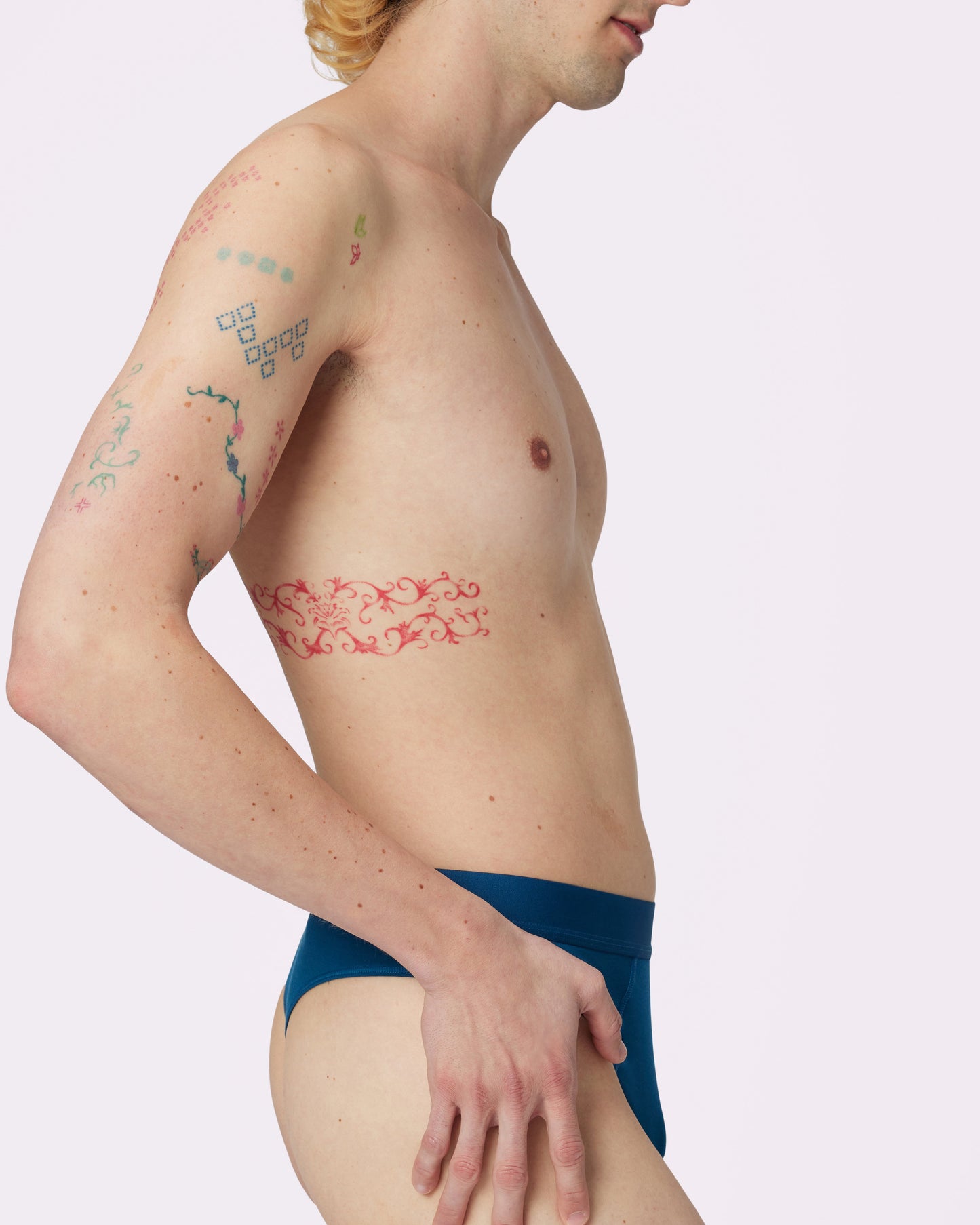 FreeFlex High Rise Thong | New:Cotton | Archive (Poseidon)