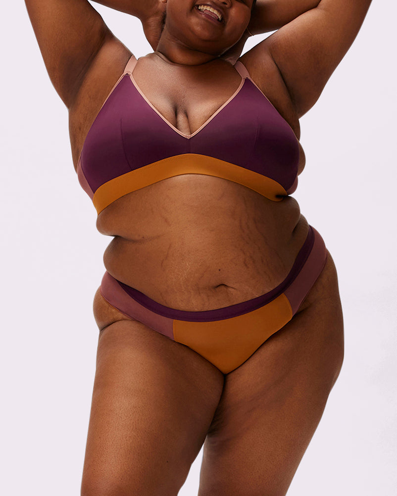 Re:Play High Waisted Thong | Ultra-Soft Re:Play (Sugarplum)