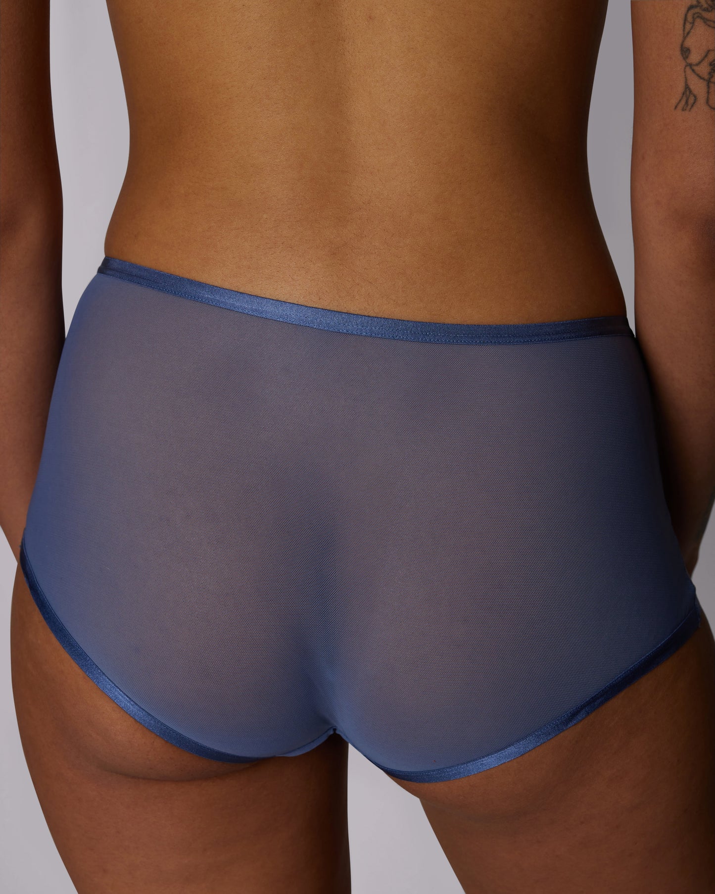 High Rise Boyshort | Silky Mesh (IMAGERY 💎🌐)
