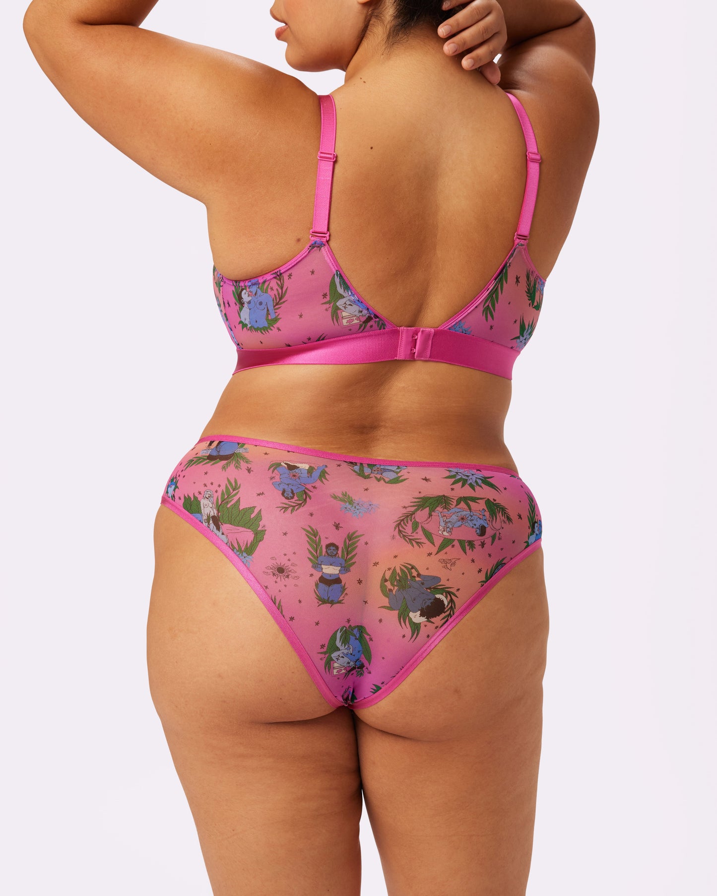 High Rise Cheeky | Silky Mesh | Archive (Smutty Toile)