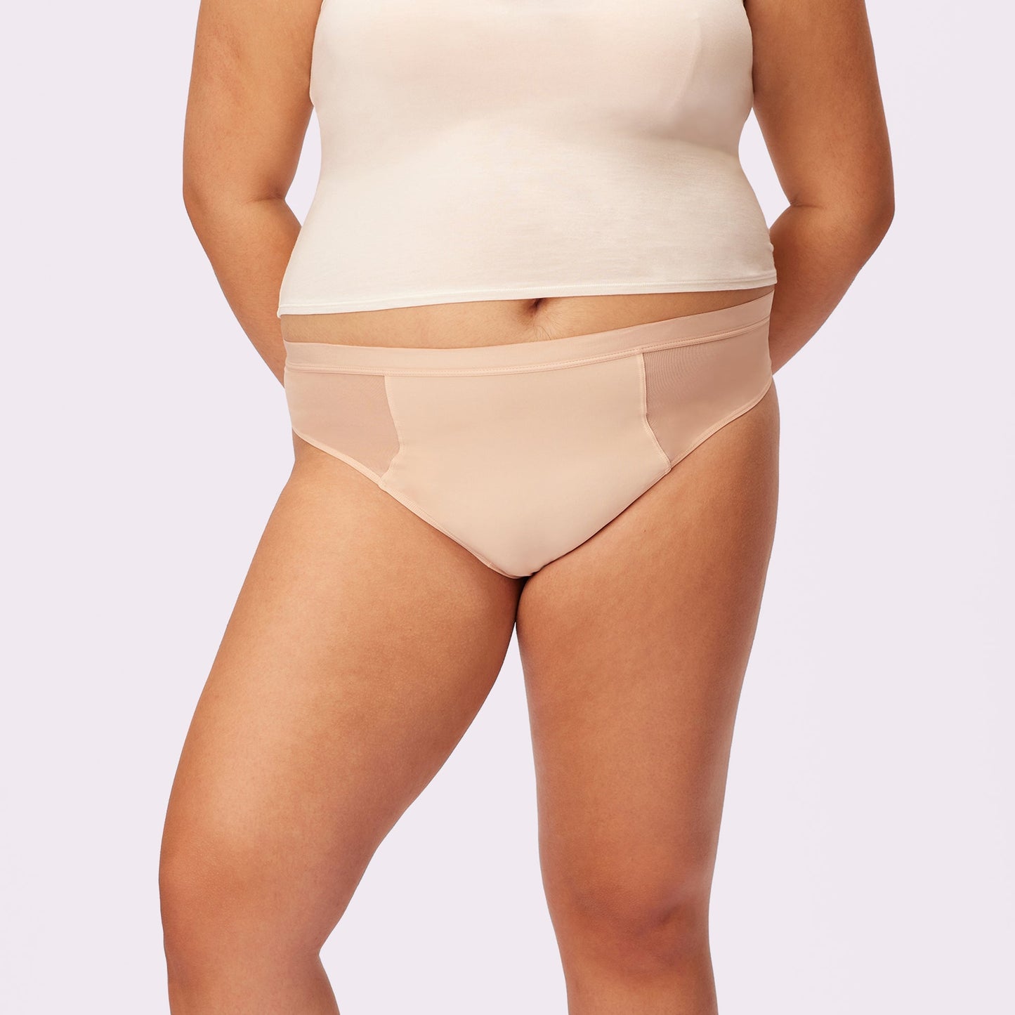 Re:Play High Waisted Thong | Ultra-Soft Re:Play | Archive (Oatmilk)
