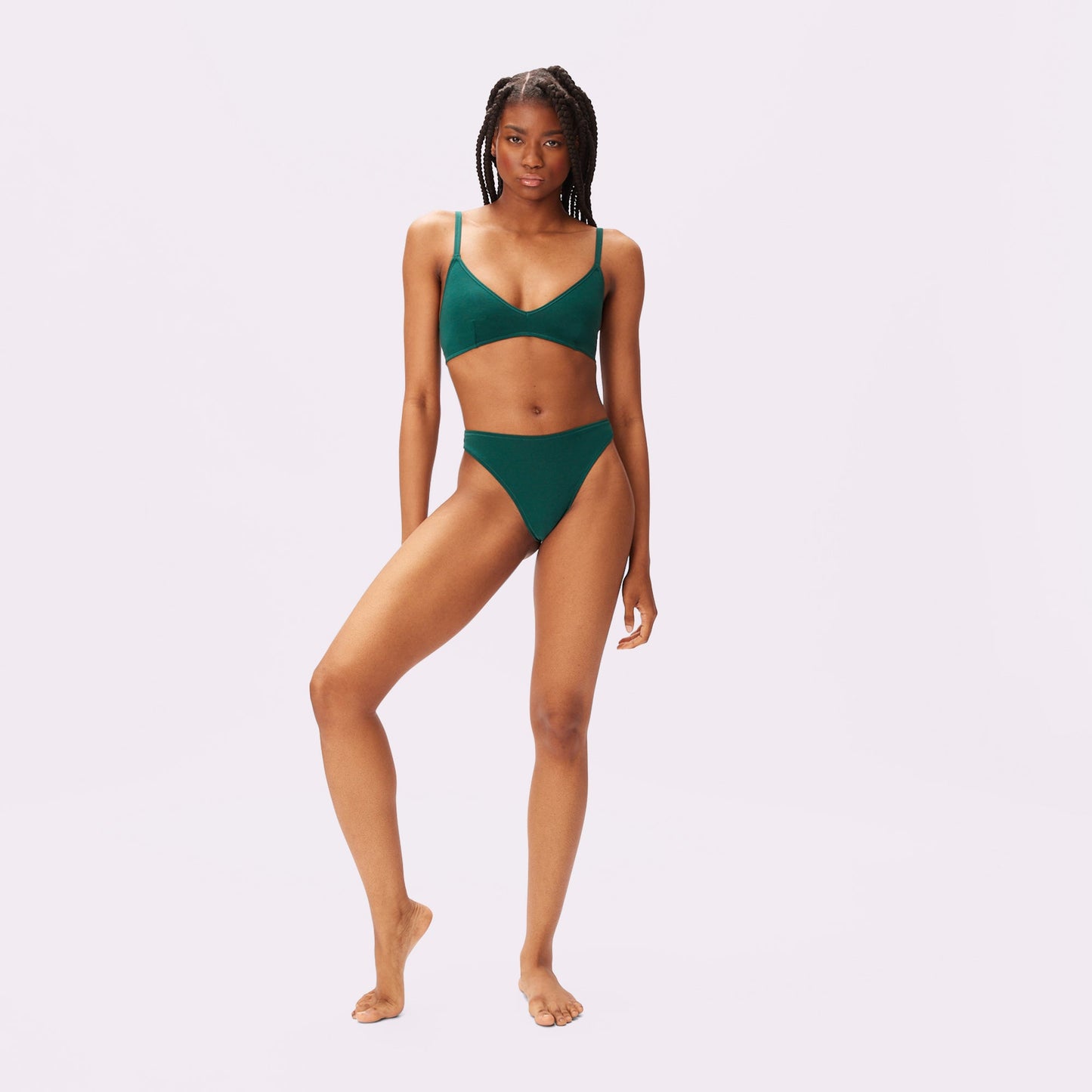 Ultra-Flattering High Rise Thong | New:Cotton | Archive (Eightball)