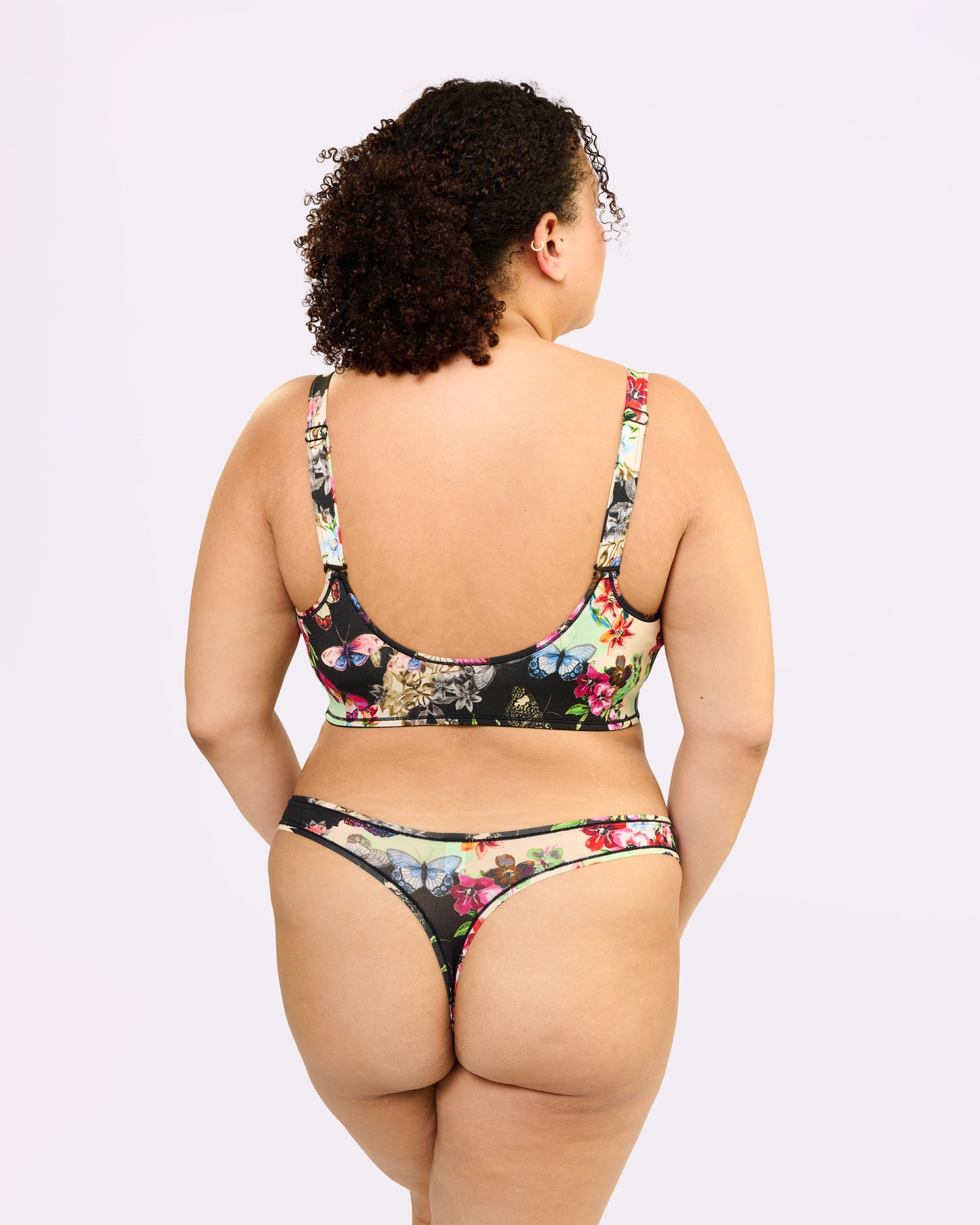 Ultra-Flattering High Rise Thong | New:Cotton (Flutter)