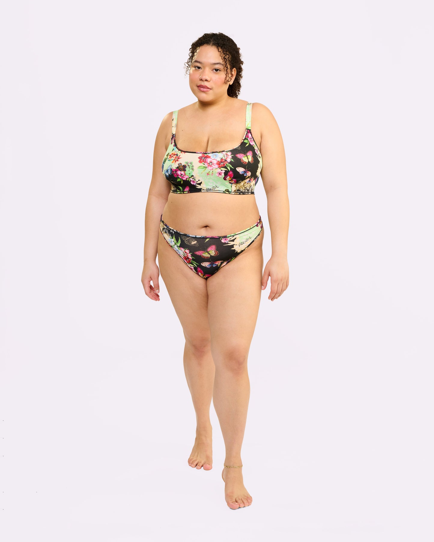 Ultra-Flattering High Rise Thong | New:Cotton (Flutter)