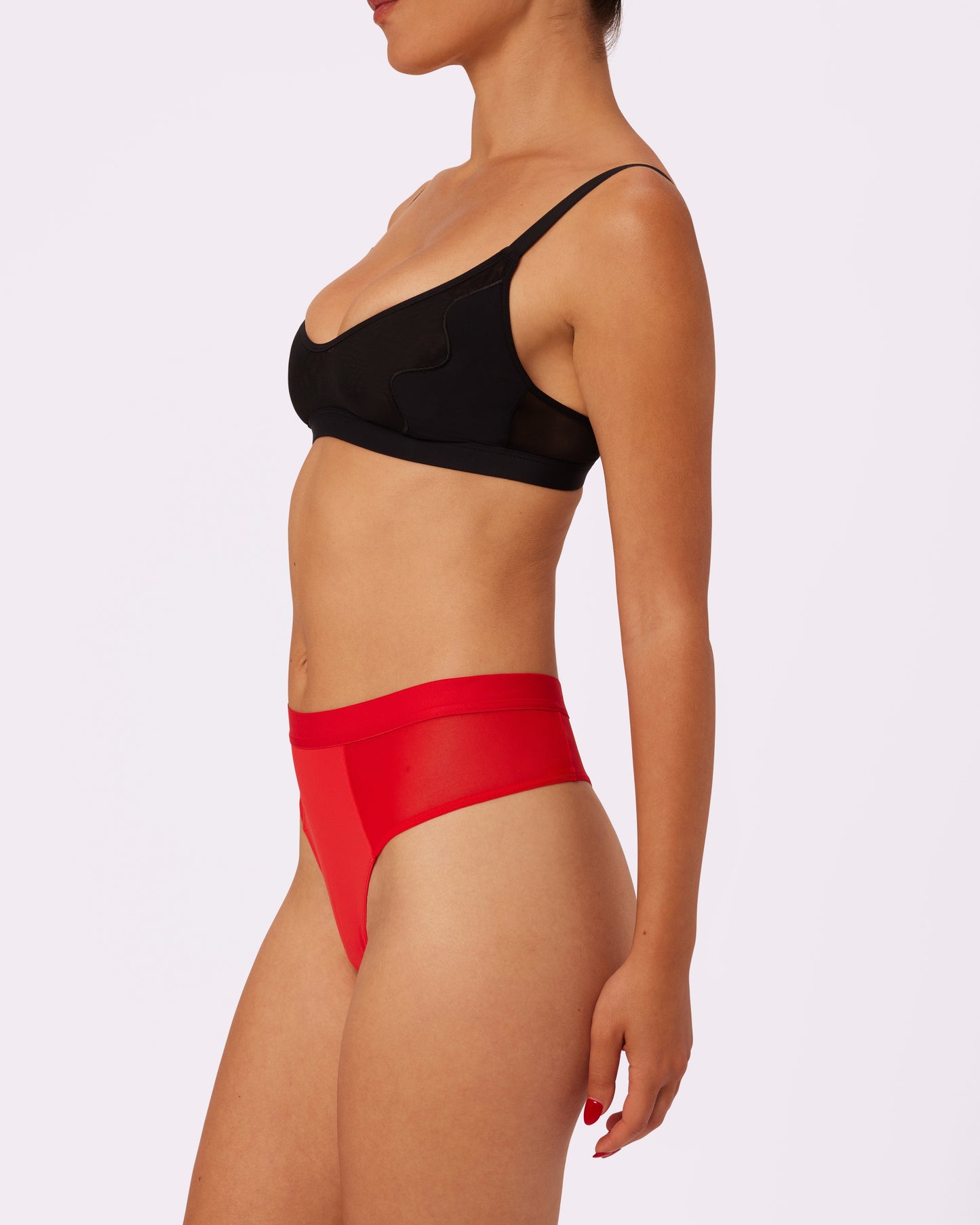 Re:Play High Waisted Thong | Ultra-Soft Re:Play (Balloon)
