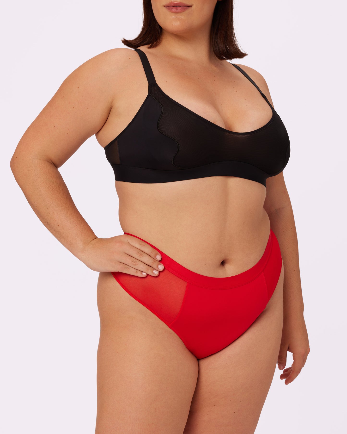 Re:Play High Waisted Thong | Ultra-Soft Re:Play (Balloon)