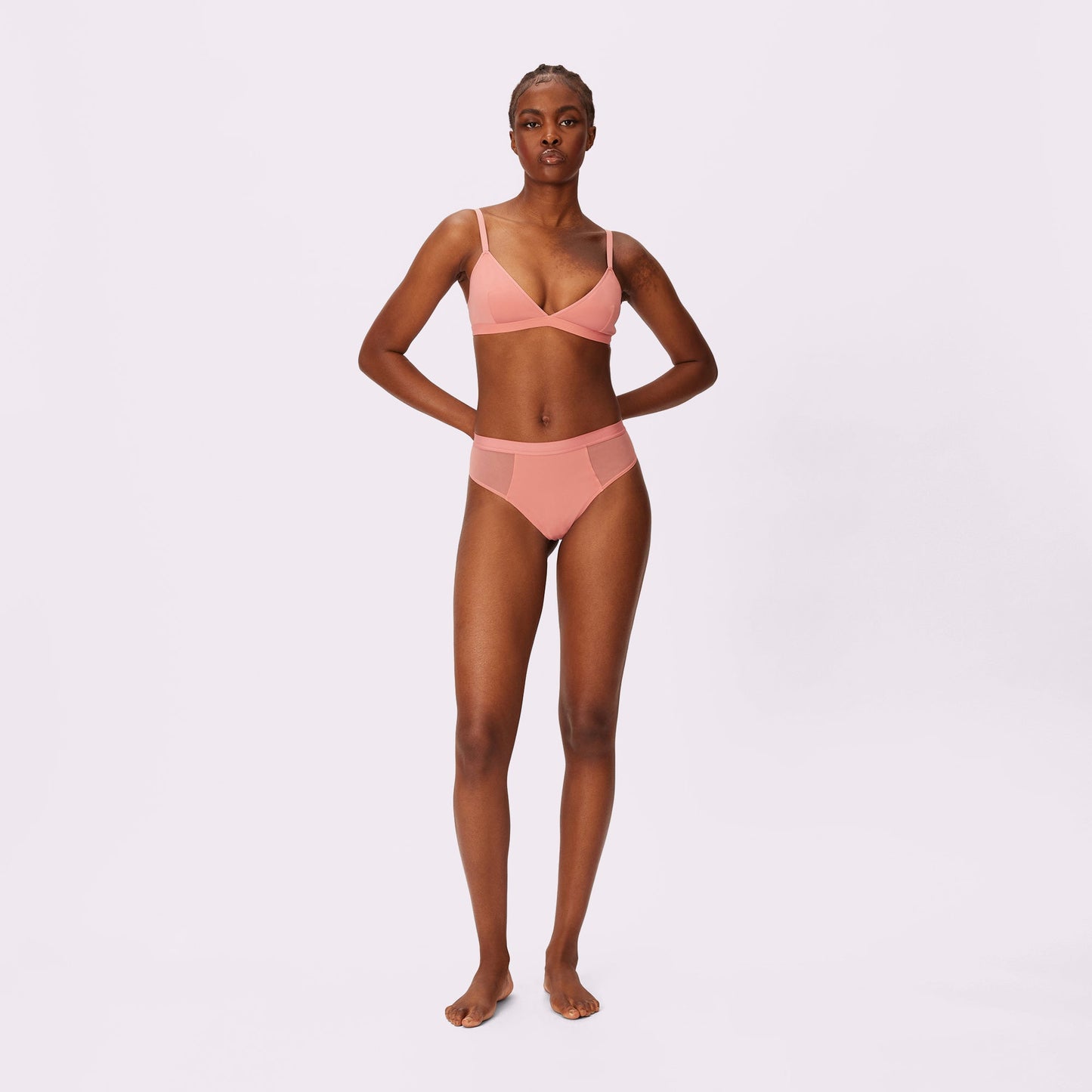 Re:Play High Waisted Thong | Ultra-Soft Re:Play | Archive (Pink Canyon)