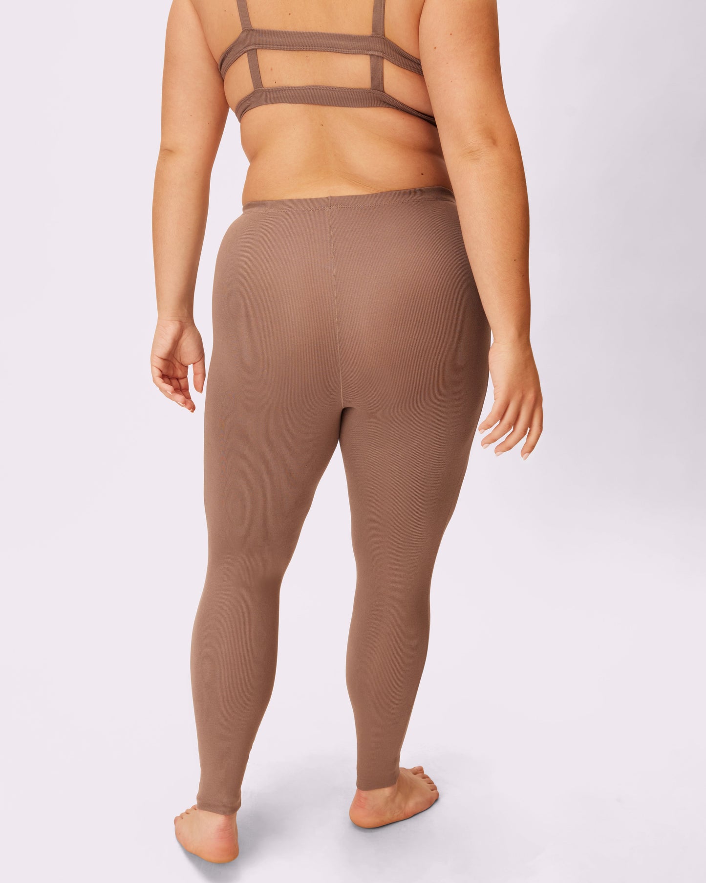 Comfort Rib Leggings | Lush Rib | Archive (Truffle)