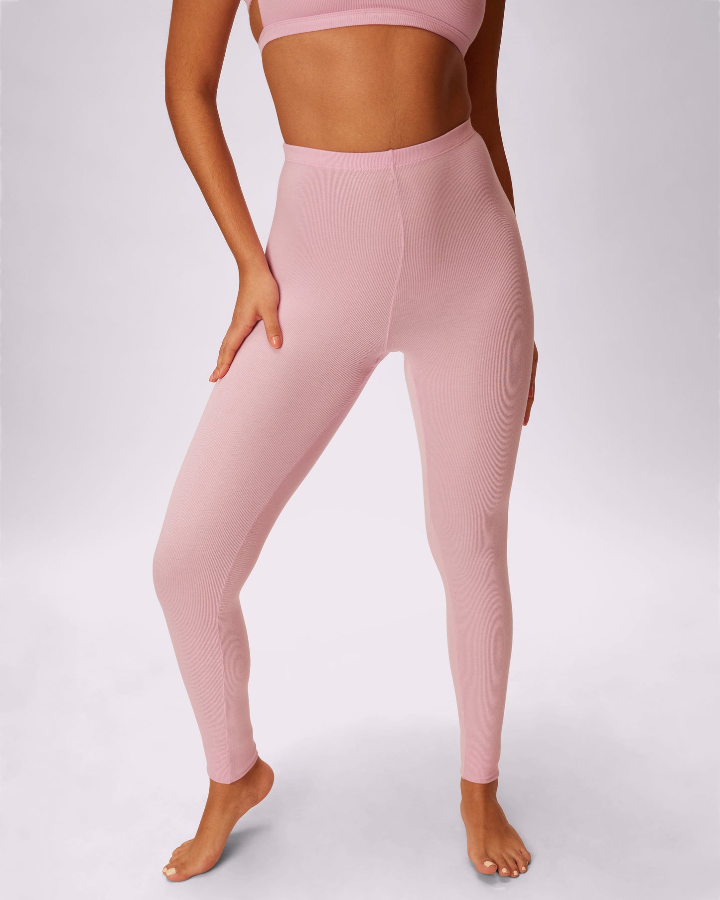 Comfort Rib Leggings | Lush Rib | Archive (Cupid)