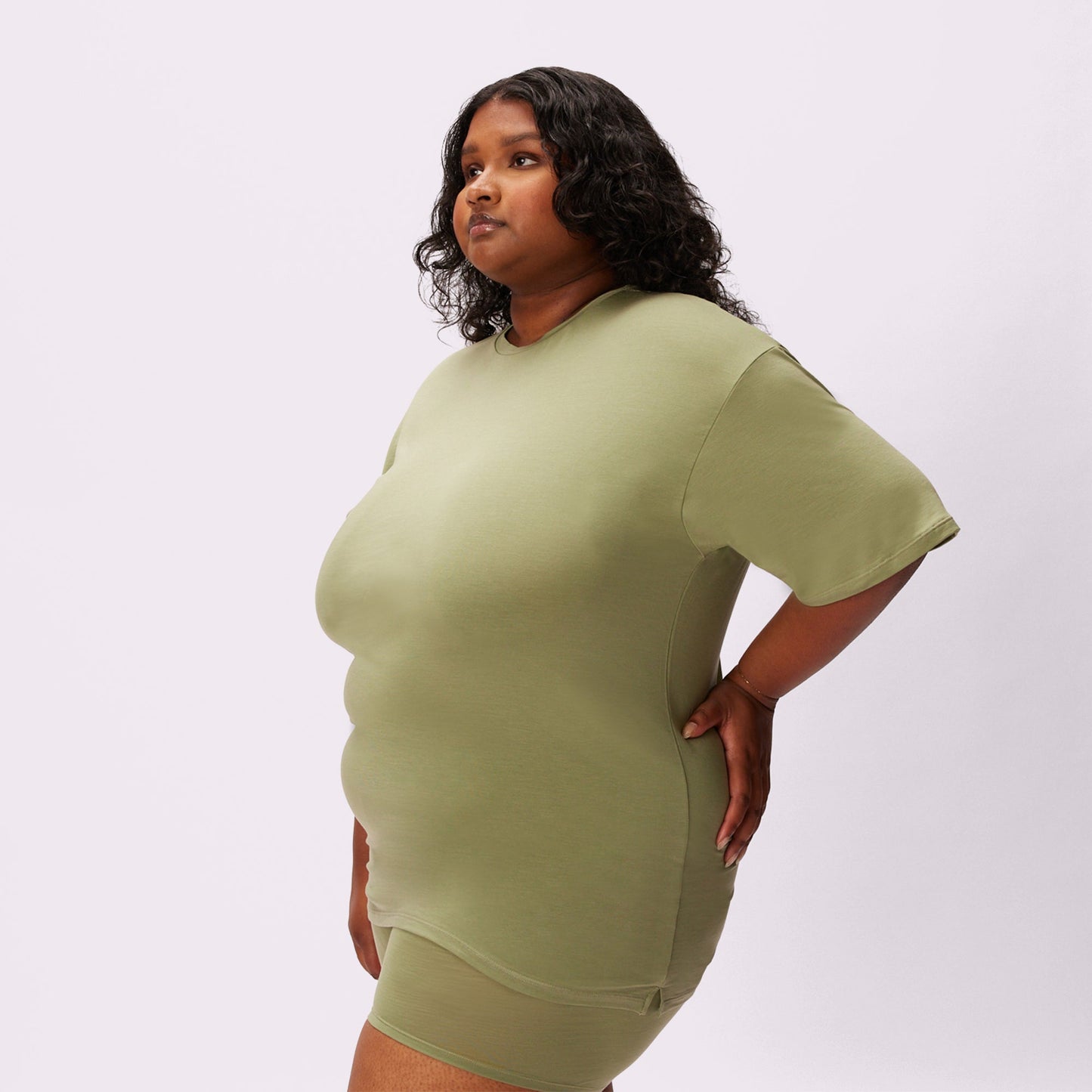 Oversized Tee | New:Cotton | Archive ( Olive)