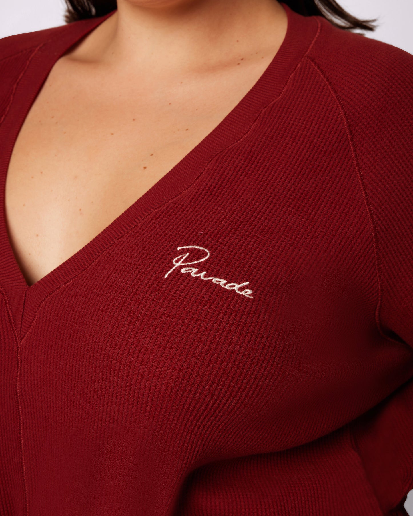 Cozy Long Sleeve Playsuit | Cozy Waffle | Archive (Twilight)