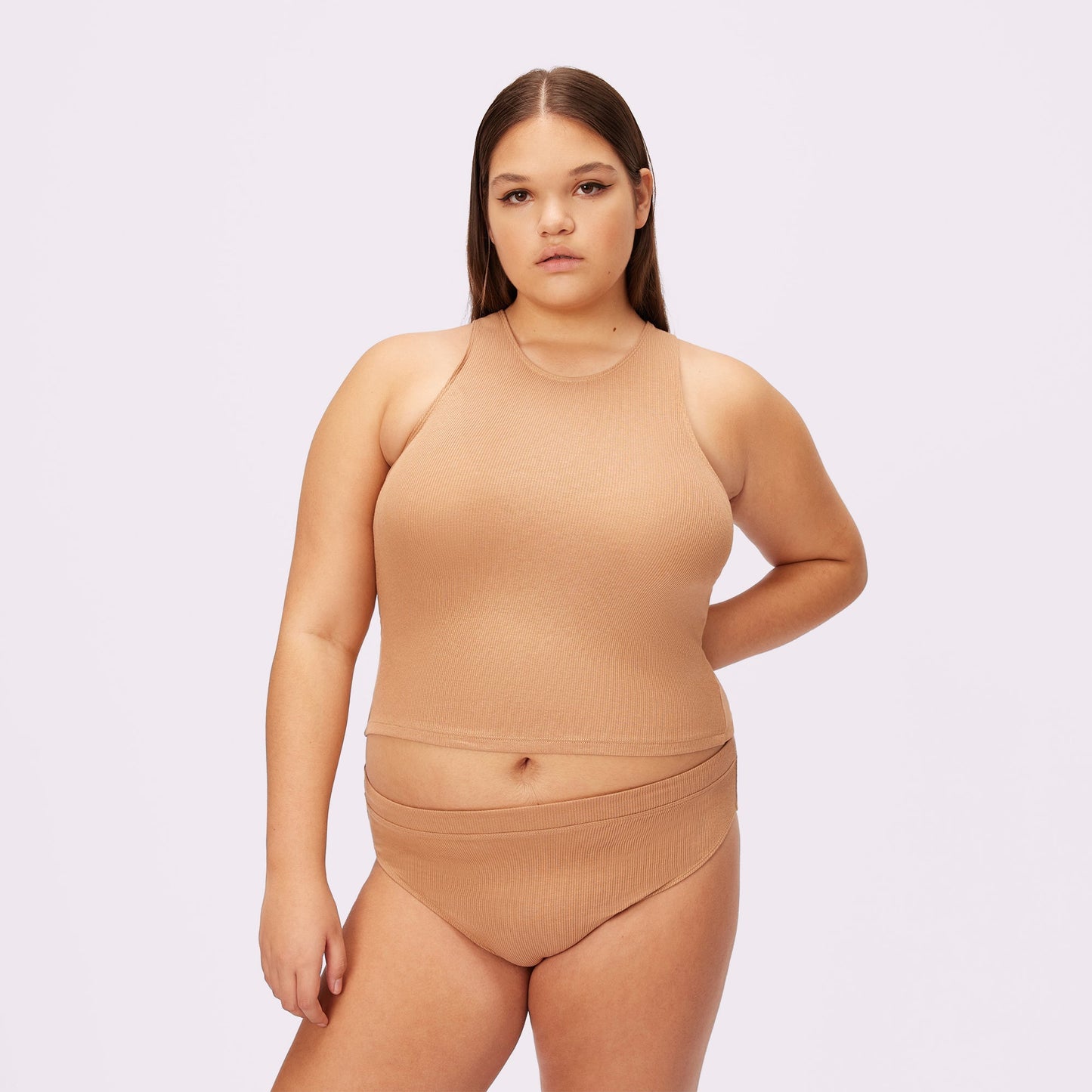Lush Essential Racer Tank | Lush Rib | Archive (Teddy)
