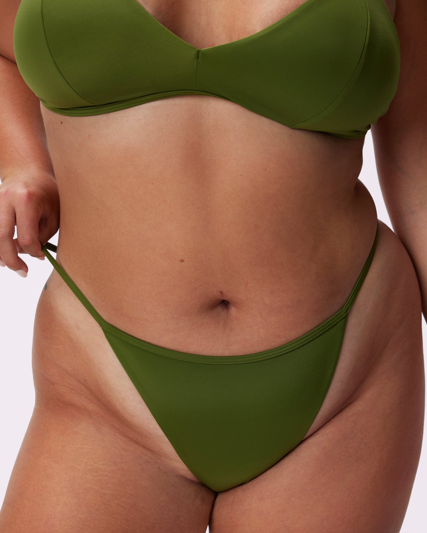 Cheeky Bikini Bottom | EcoSplash Swim | Archive (Palm Tree)