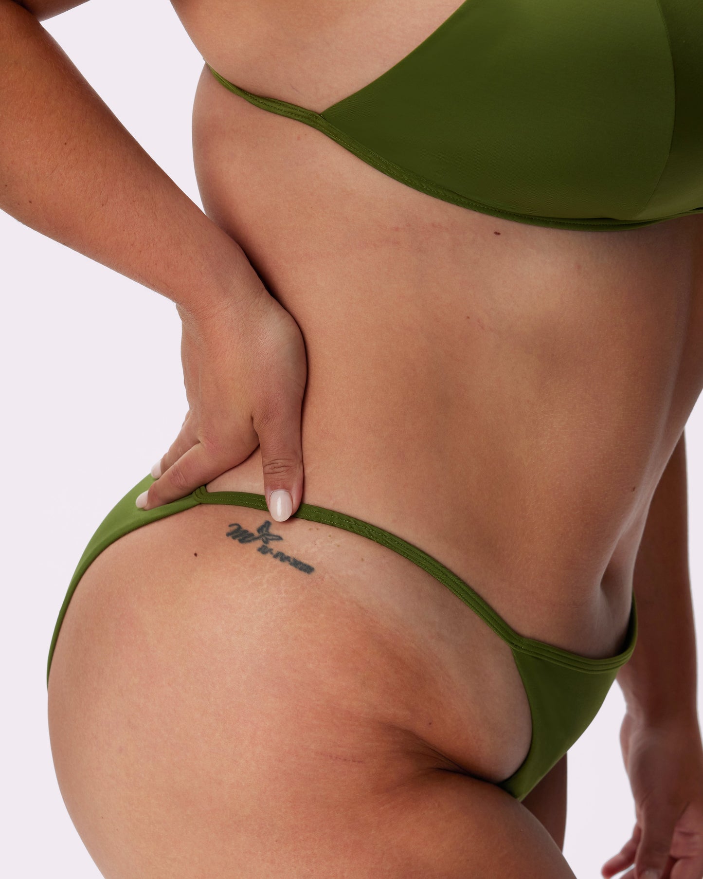Cheeky Bikini Bottom | EcoSplash Swim | Archive (Palm Tree)