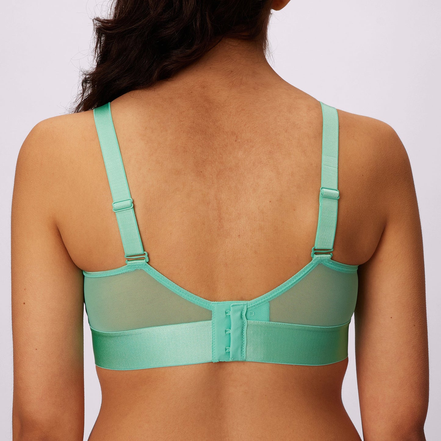 Luxe Mesh Scoop Bralette | Silky Mesh (Eightball)