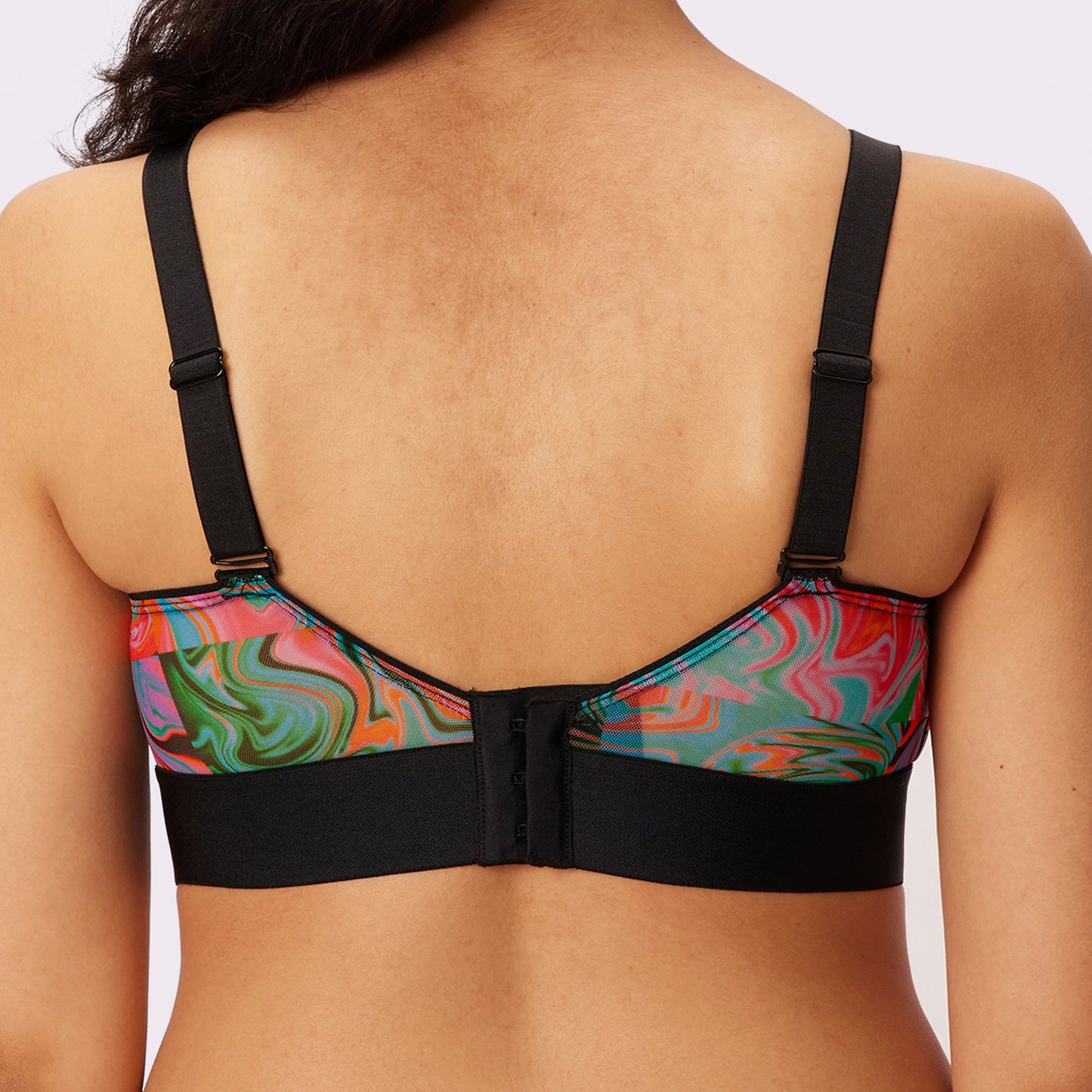 Luxe Mesh Scoop Bralette | Silky Mesh (Eightball)