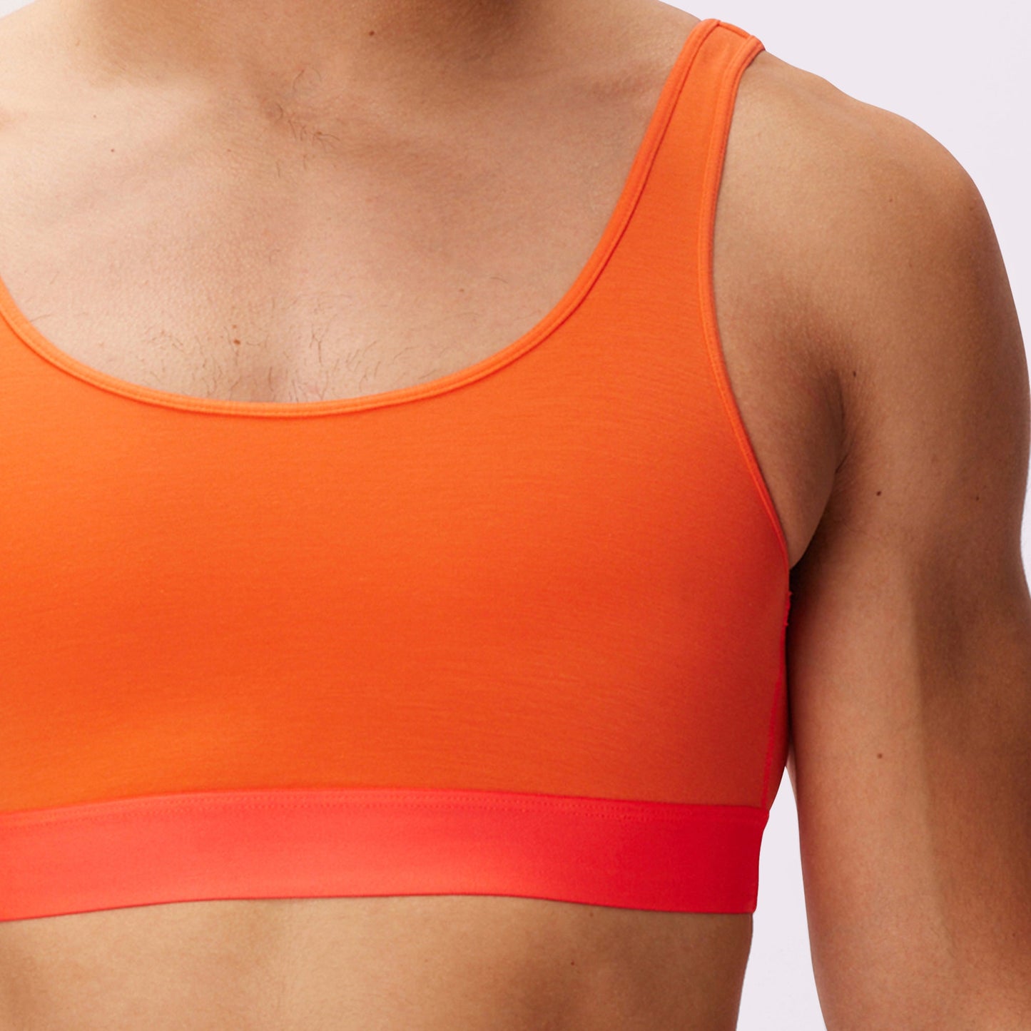 Plunge Back Scoop Bralette | New:Cotton | Archive (Spritz)