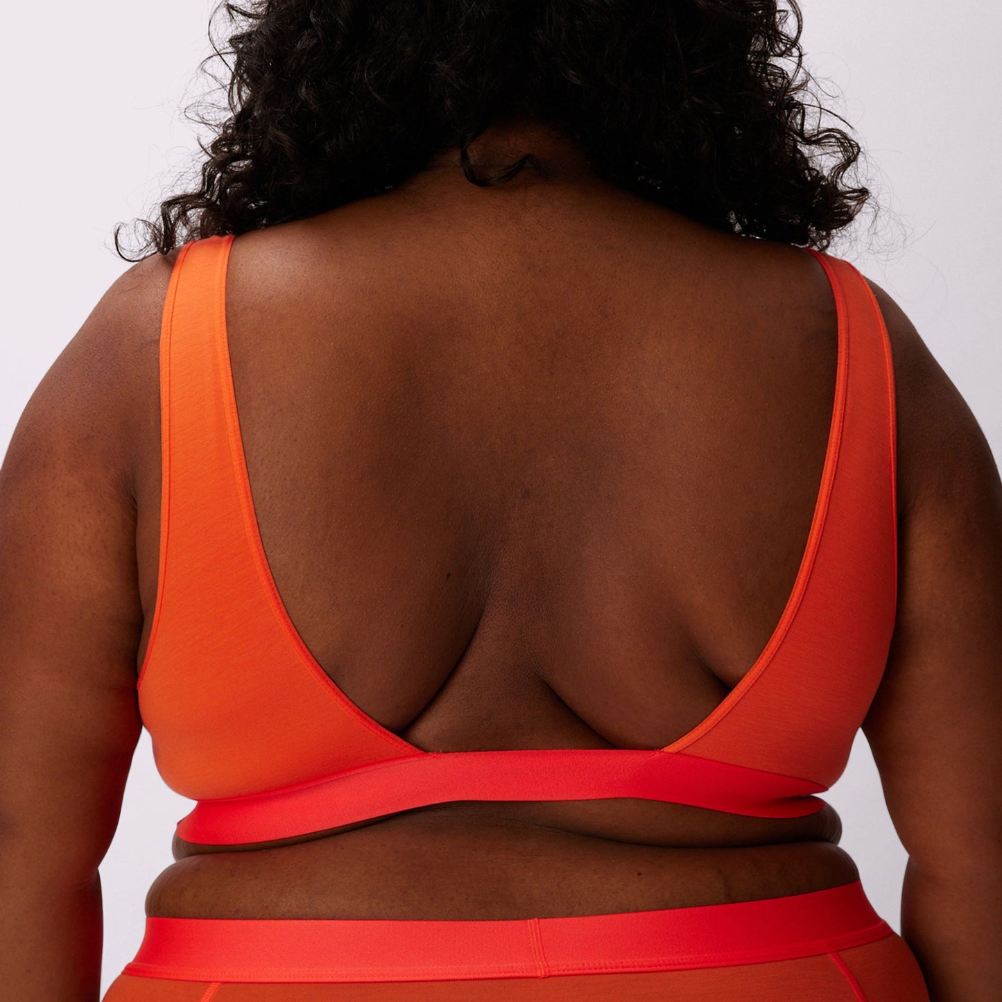Plunge Back Scoop Bralette | New:Cotton | Archive (Spritz)