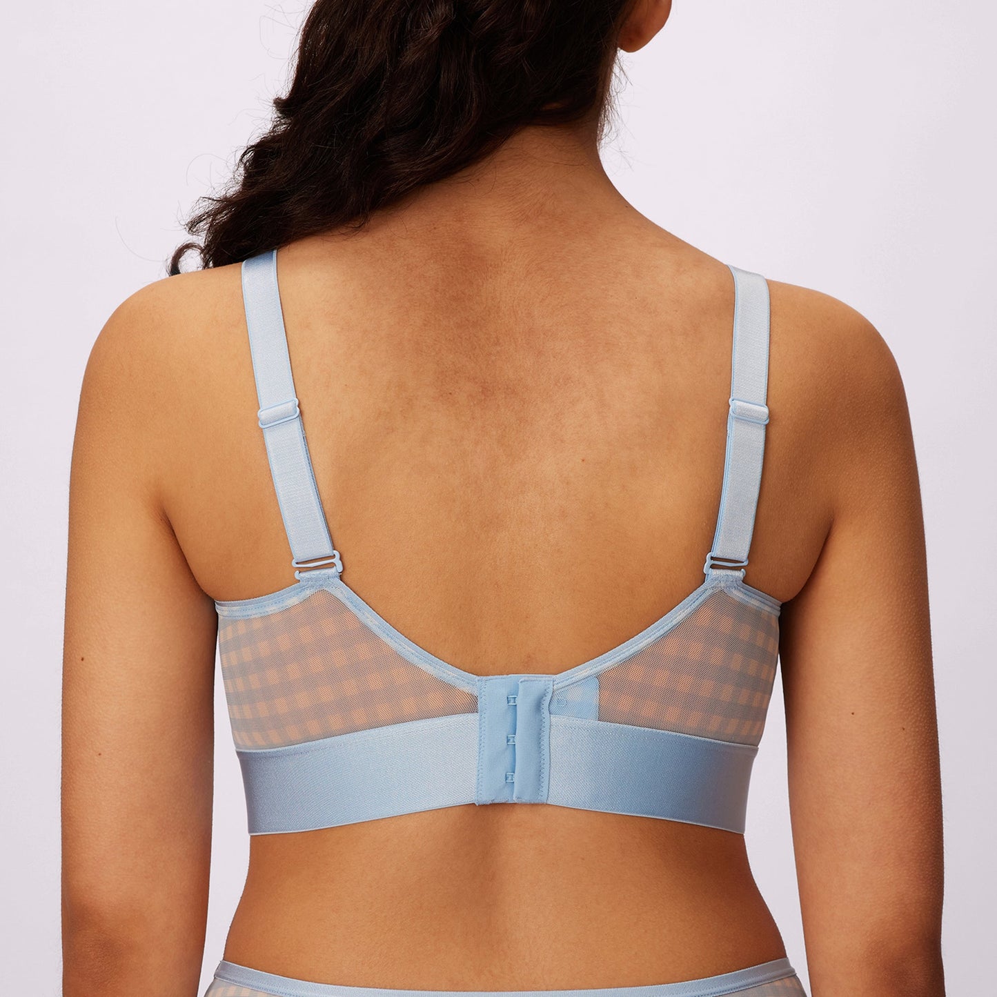 Luxe Mesh Scoop Bralette | Silky Mesh (Eightball)
