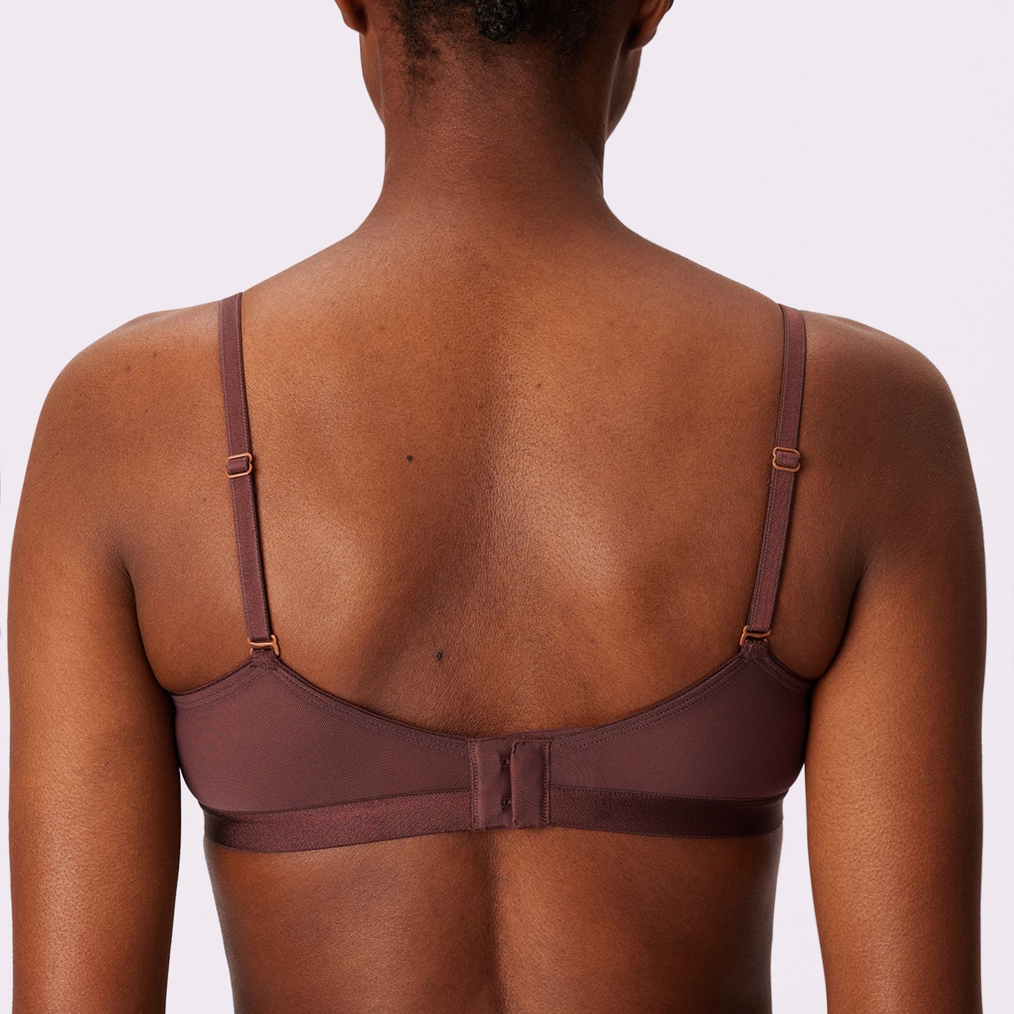 Luxe Mesh Scoop Bralette | Silky Mesh (Eightball)
