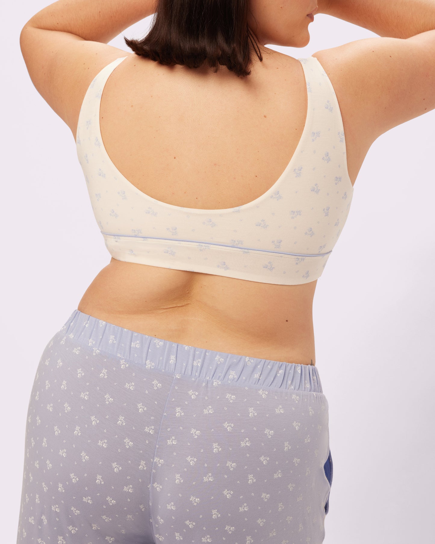 Cloud Scoop Bralette | SuperSoft | Archive (Bouquet Blooms)