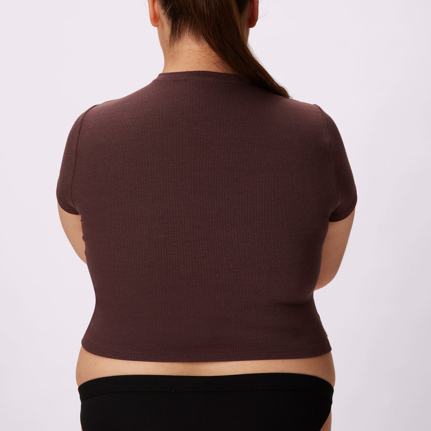 Lush Sculpt Crop Tee | Lush Rib | Archive (Pony)