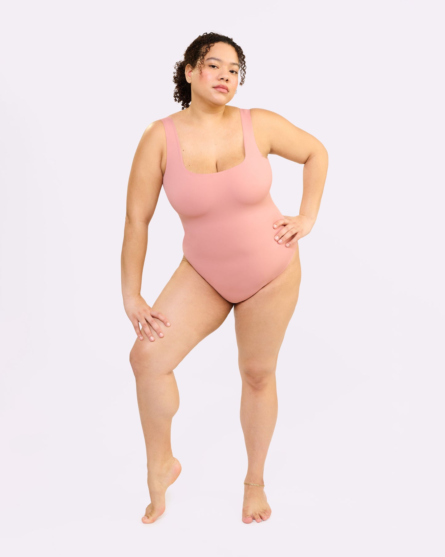 Nearly Naked Seamless Bodysuit | Seamless Universal (Hot Honey)