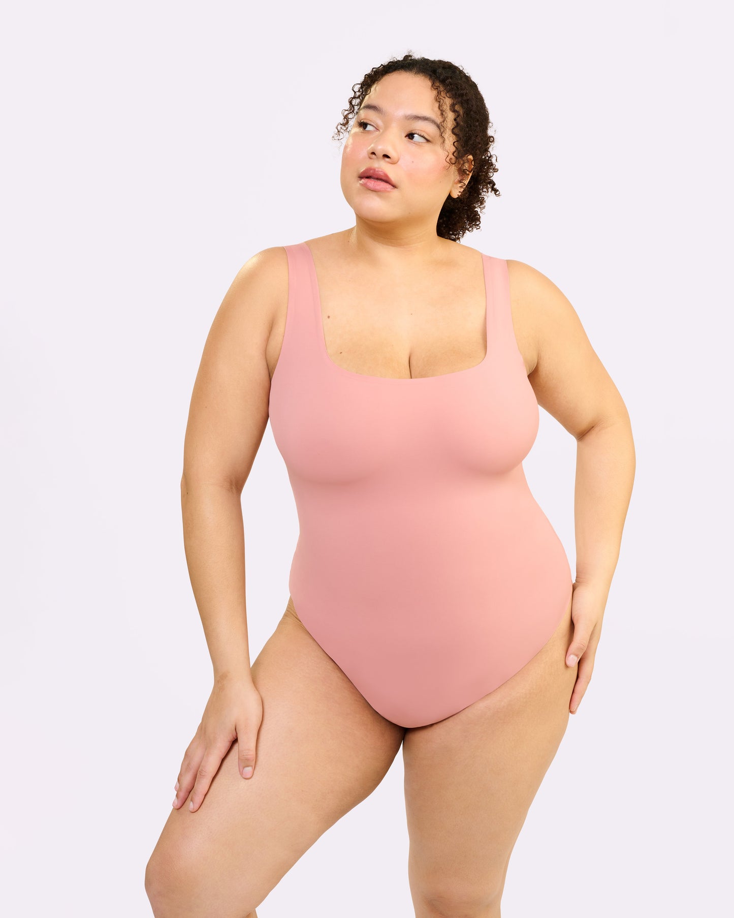 Nearly Naked Seamless Bodysuit | Seamless Universal (Hot Honey)