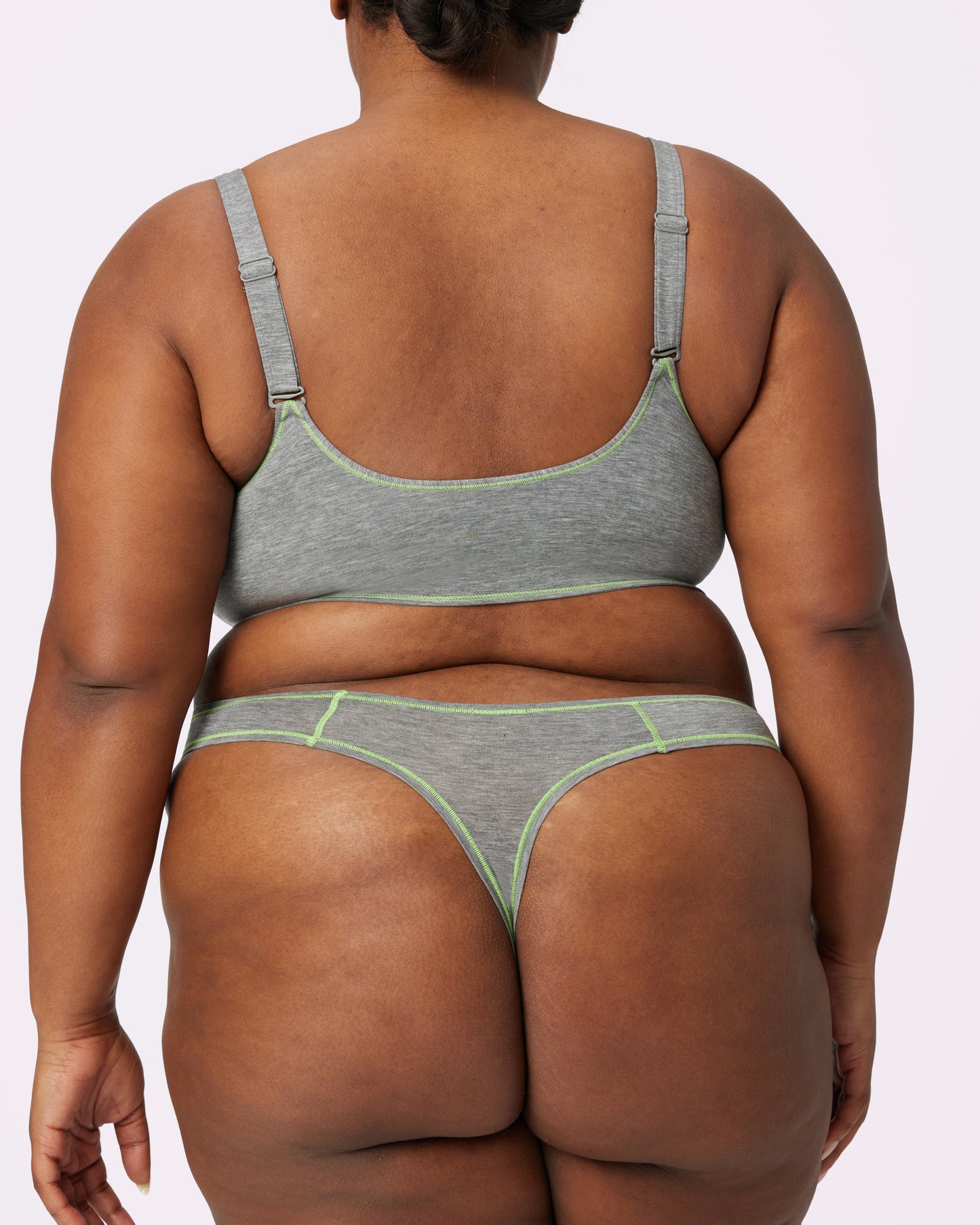 Vintage Soft Scoop Bralette | New:Cotton (Thunder Pop)