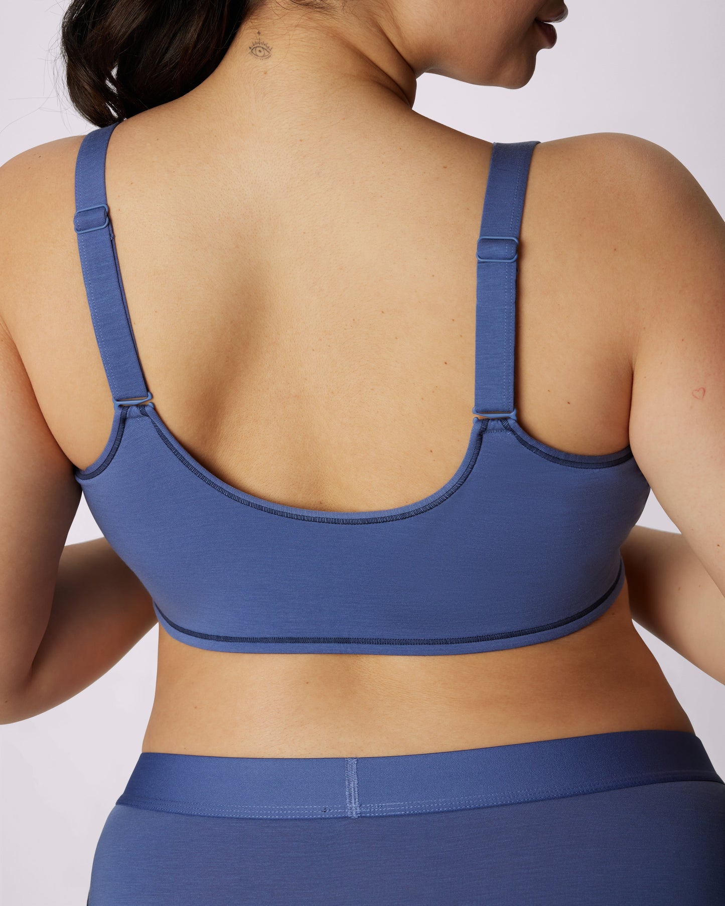 Vintage Soft Scoop Bralette | New:Cotton (Eightball)