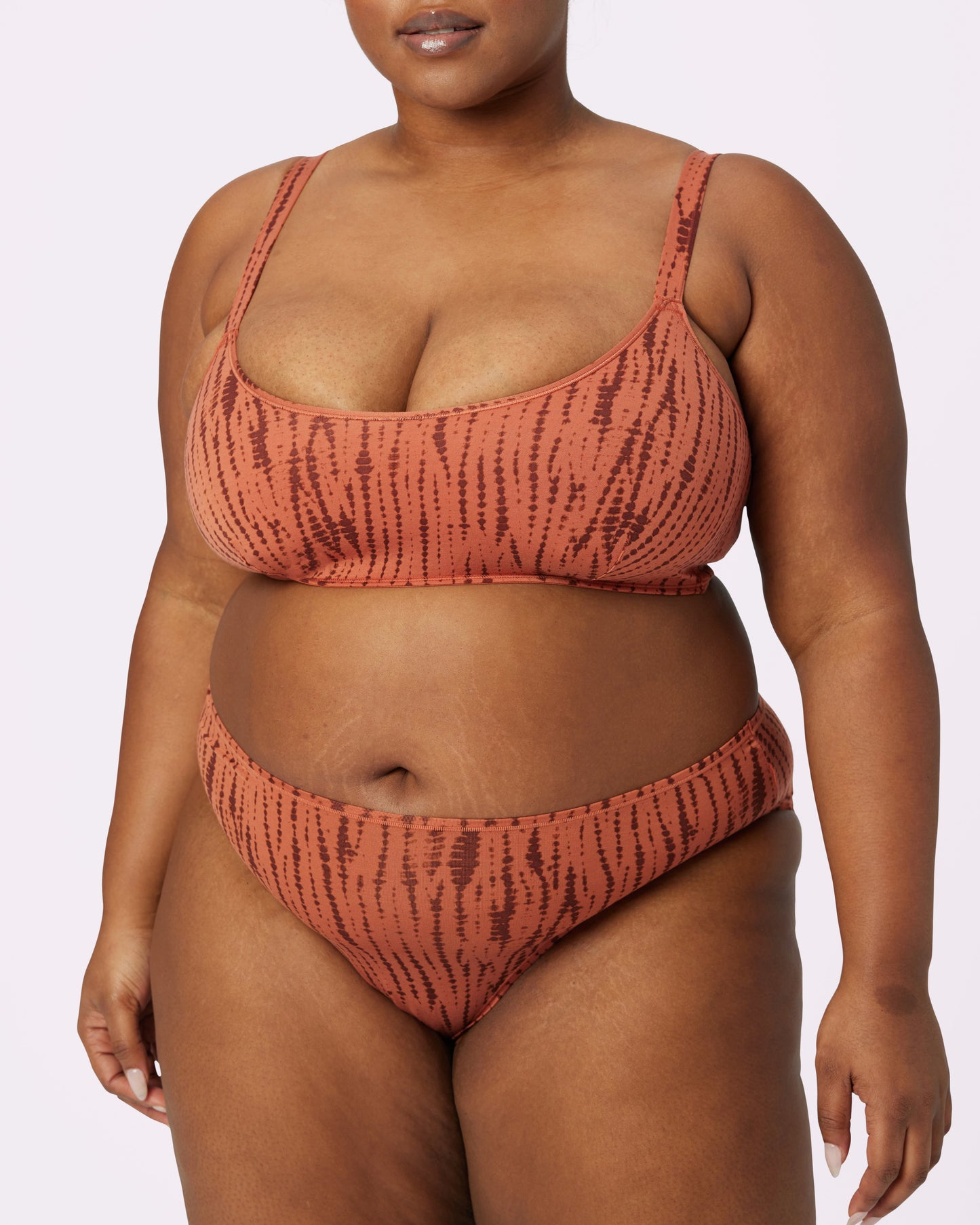 Vintage Soft Scoop Bralette | New:Cotton | Archive (Rocky Road)