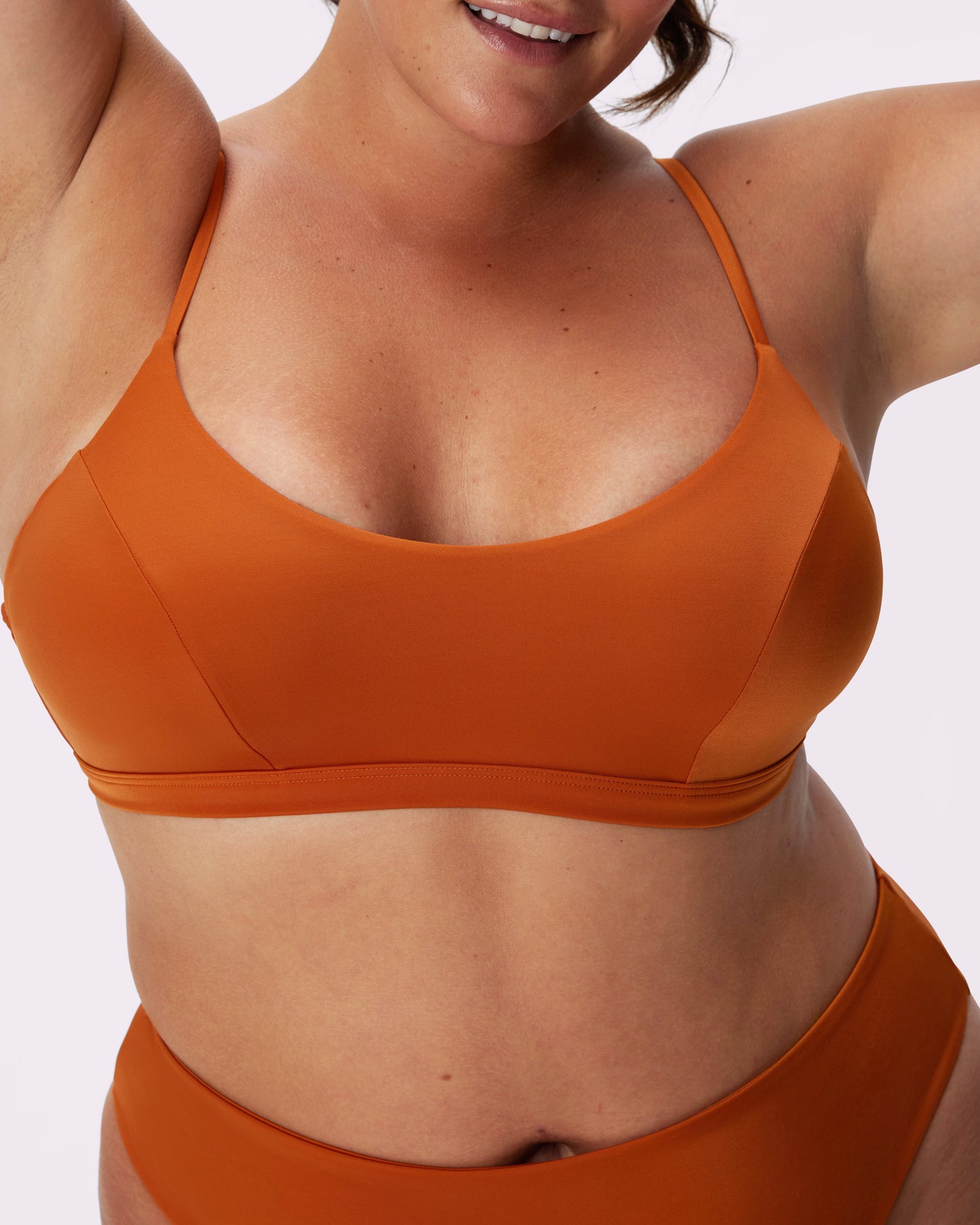 Scoop Bikini Top | EcoSplash Swim | Archive (Golden Hour)