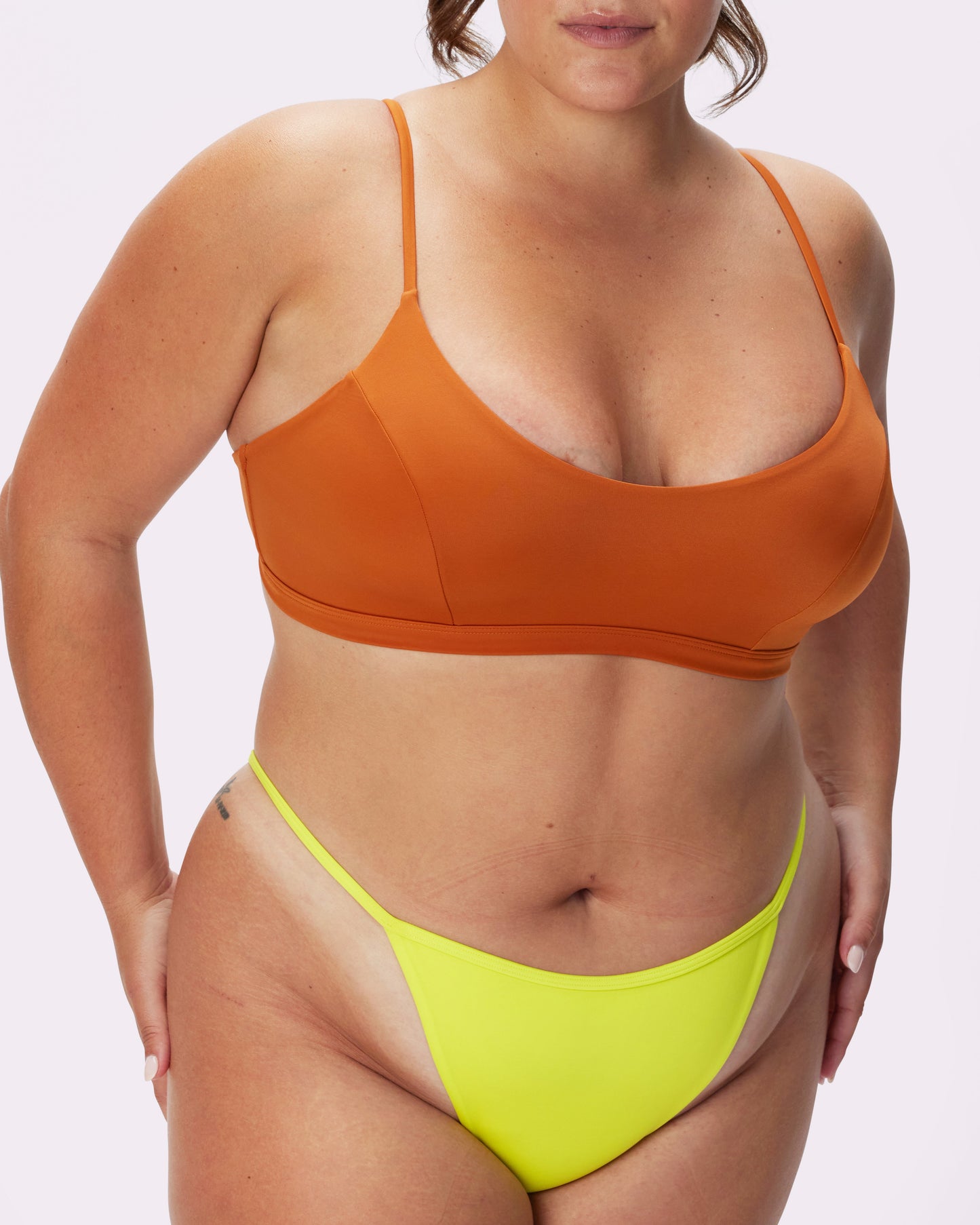 Scoop Bikini Top | EcoSplash Swim | Archive (Golden Hour)