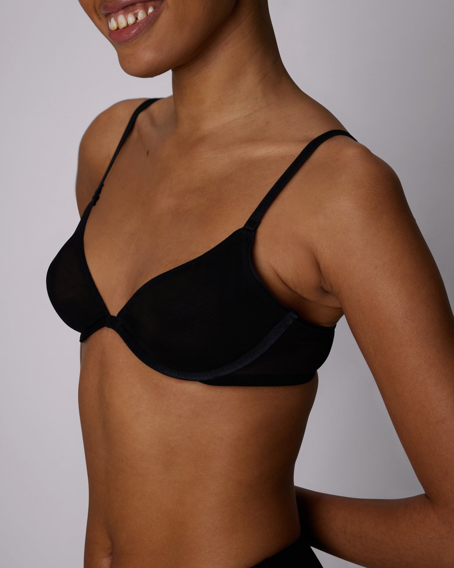 Sheer Comfort Triangle Bra | Silky Mesh | Archive (Eightball)