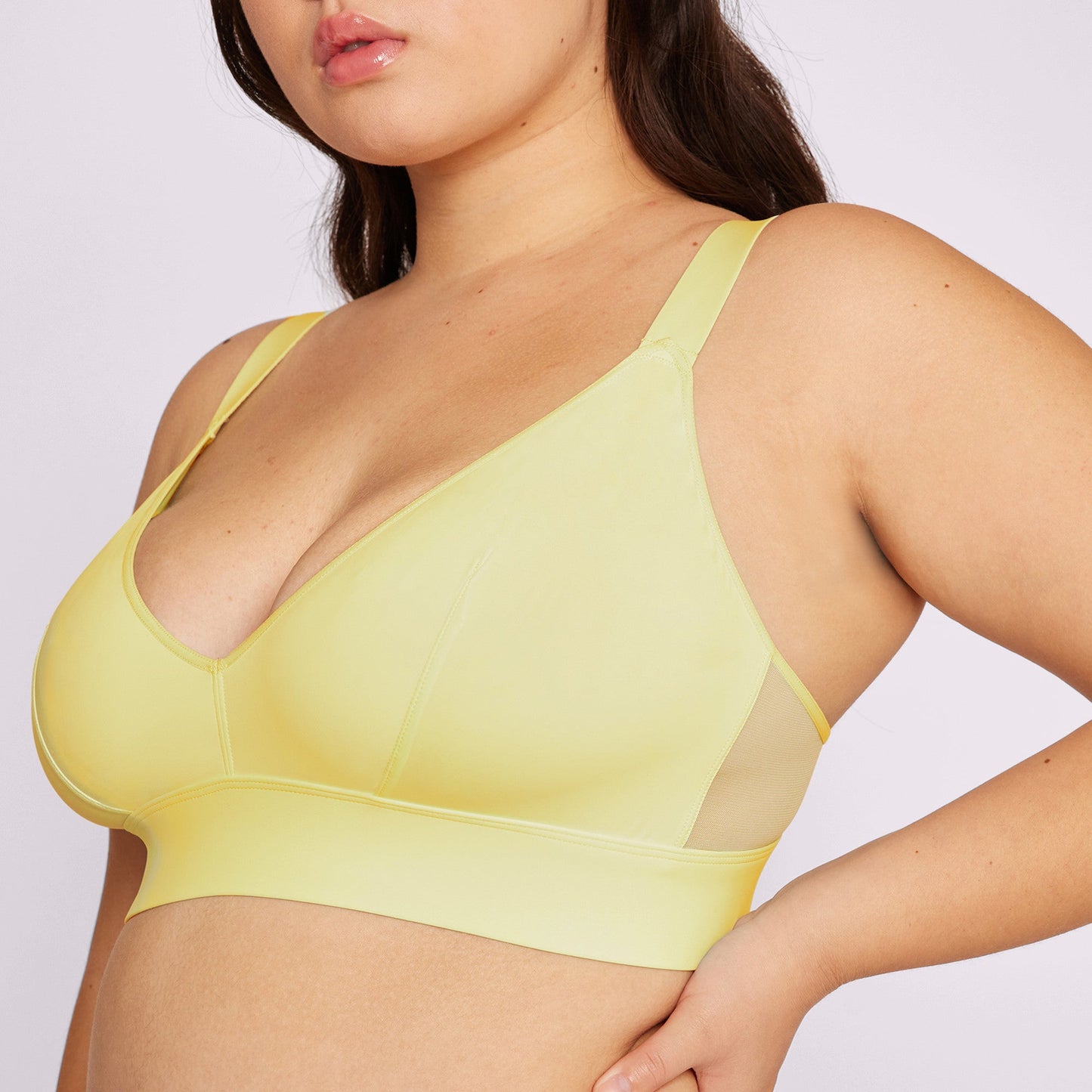 Re:Play Triangle Bralette | Ultra-Soft Re:Play | Archive (Honeydew)