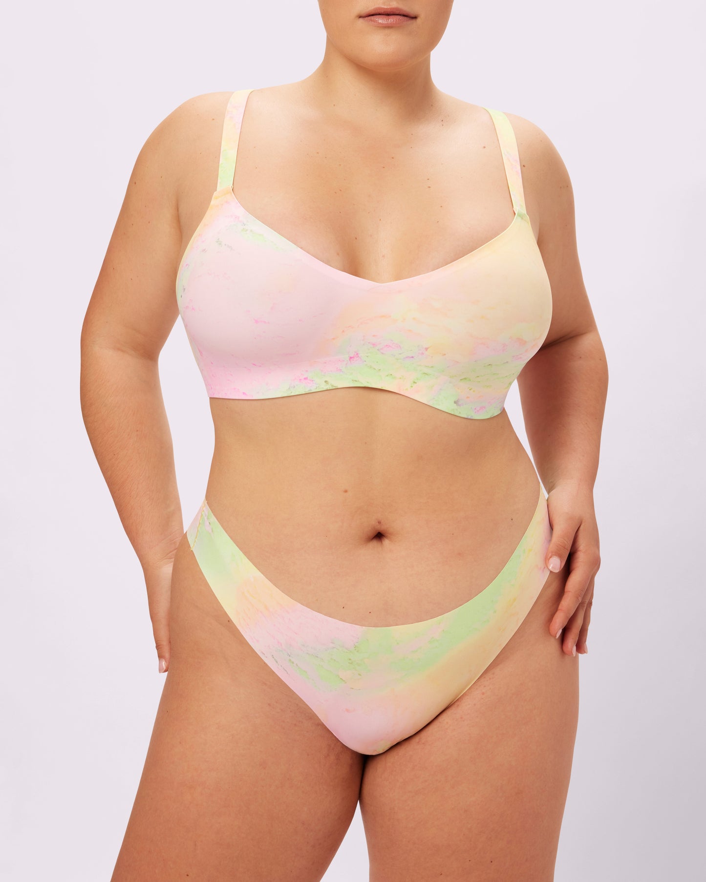 Smooth Lift Triangle Bralette | Seamless Universal | Archive (Sherbet)